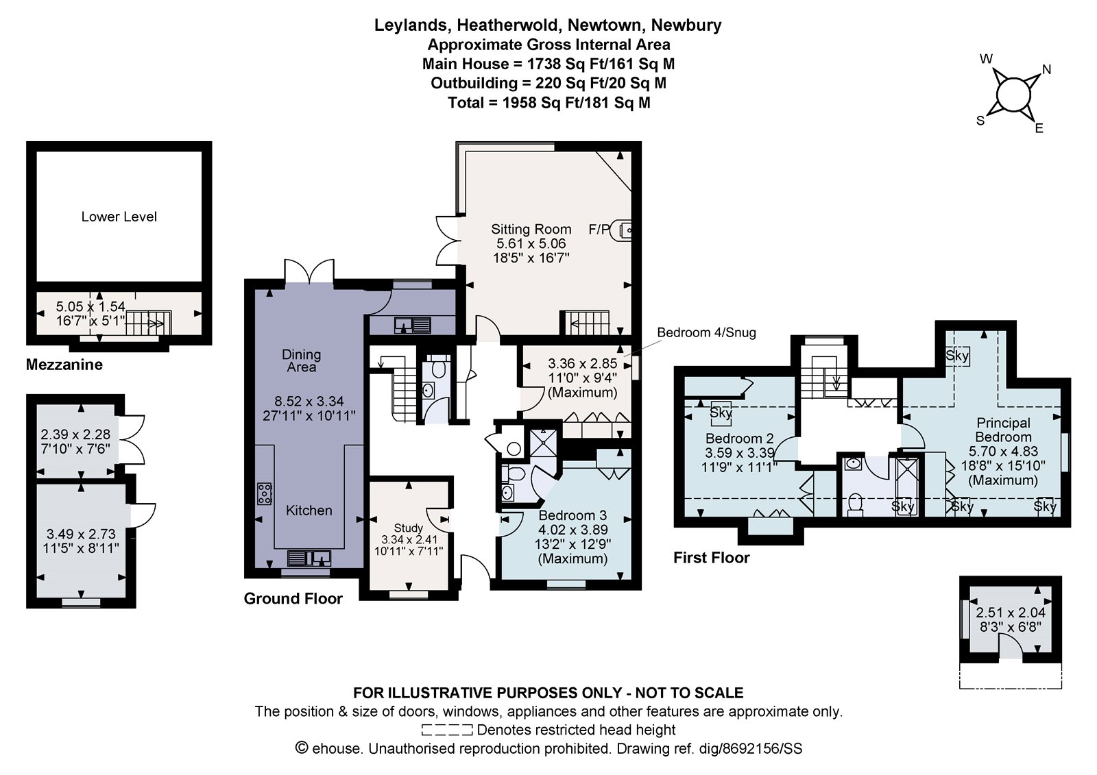 Leylands,, Heatherwold, Newbury floorplan