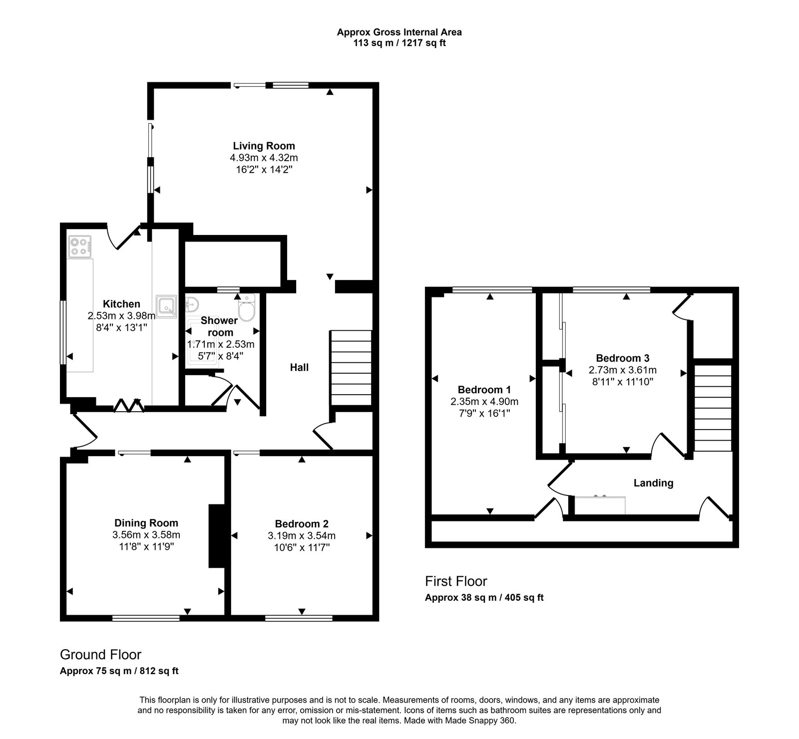62, Bournewood, Ashford floorplan