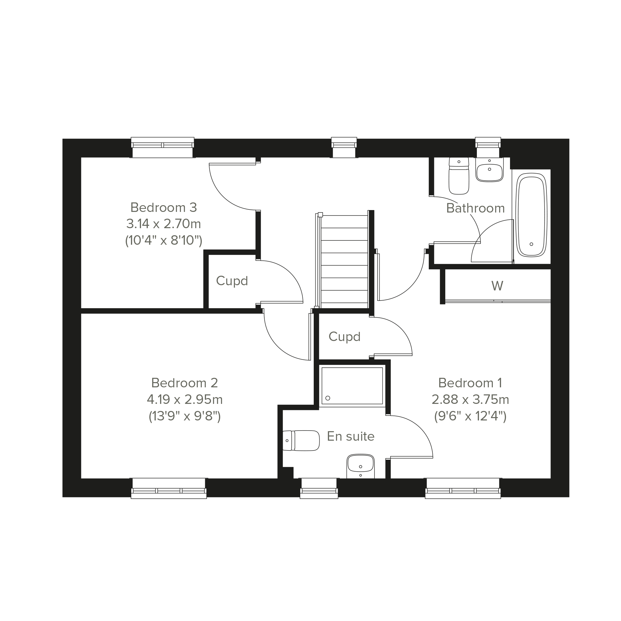4, West Park, Castle Cary floorplan