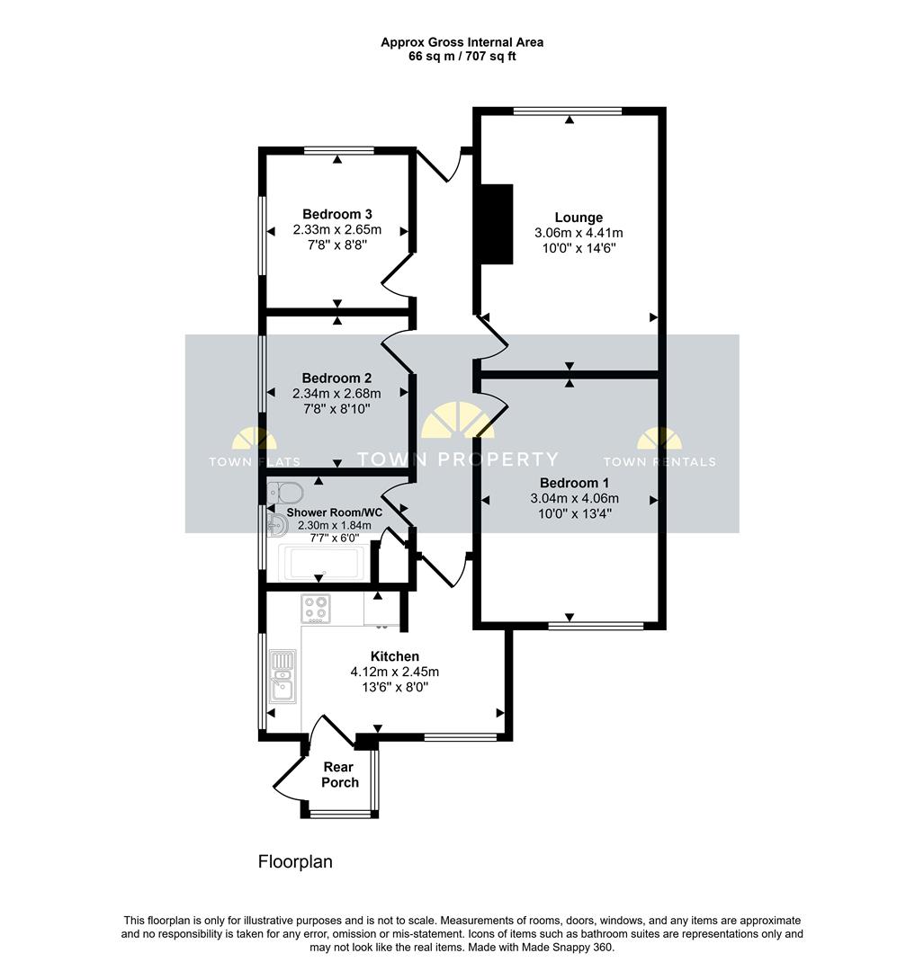 40, Westfield Road, Eastbourne floorplan