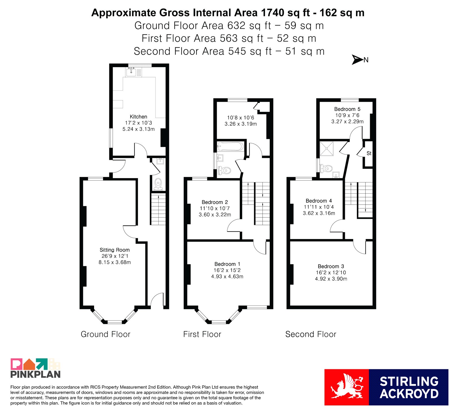 40, Garfield Road, London floorplan
