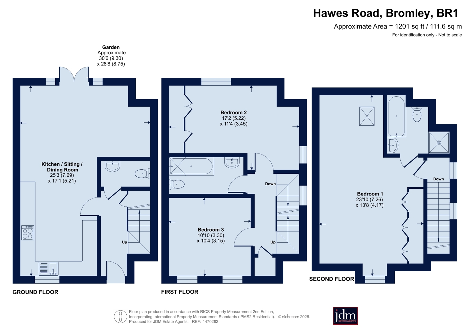 4A,, Hawes Road, Bromley floorplan