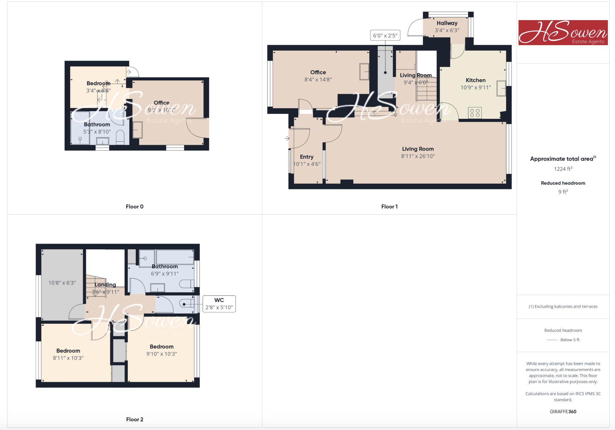 21, Byron Road, Torquay floorplan