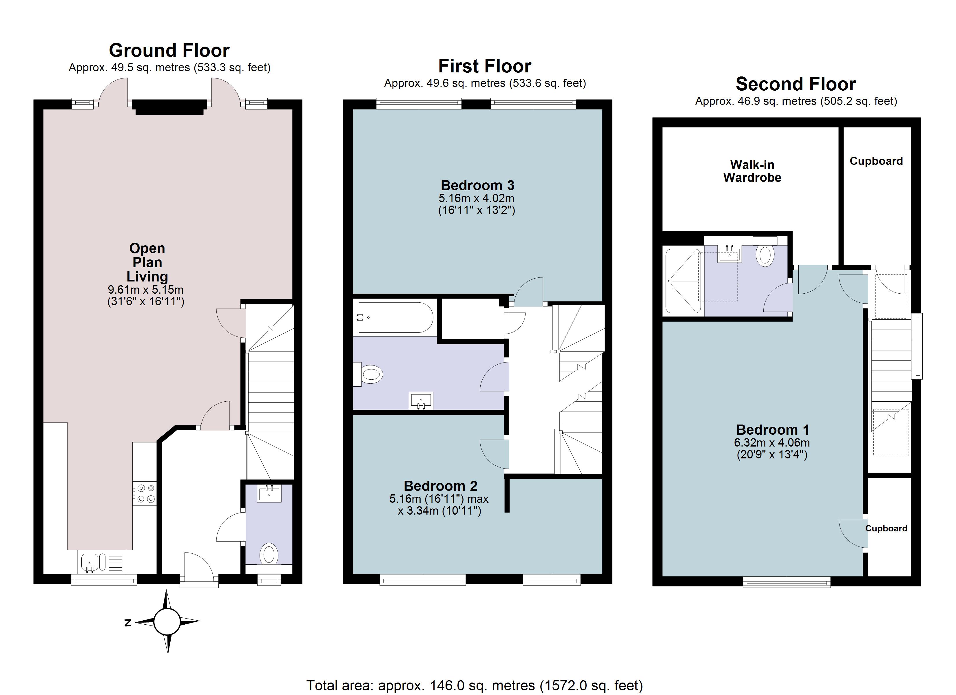 2 Court Terrace, Hillfield Village,, Hillfield, Devon floorplan