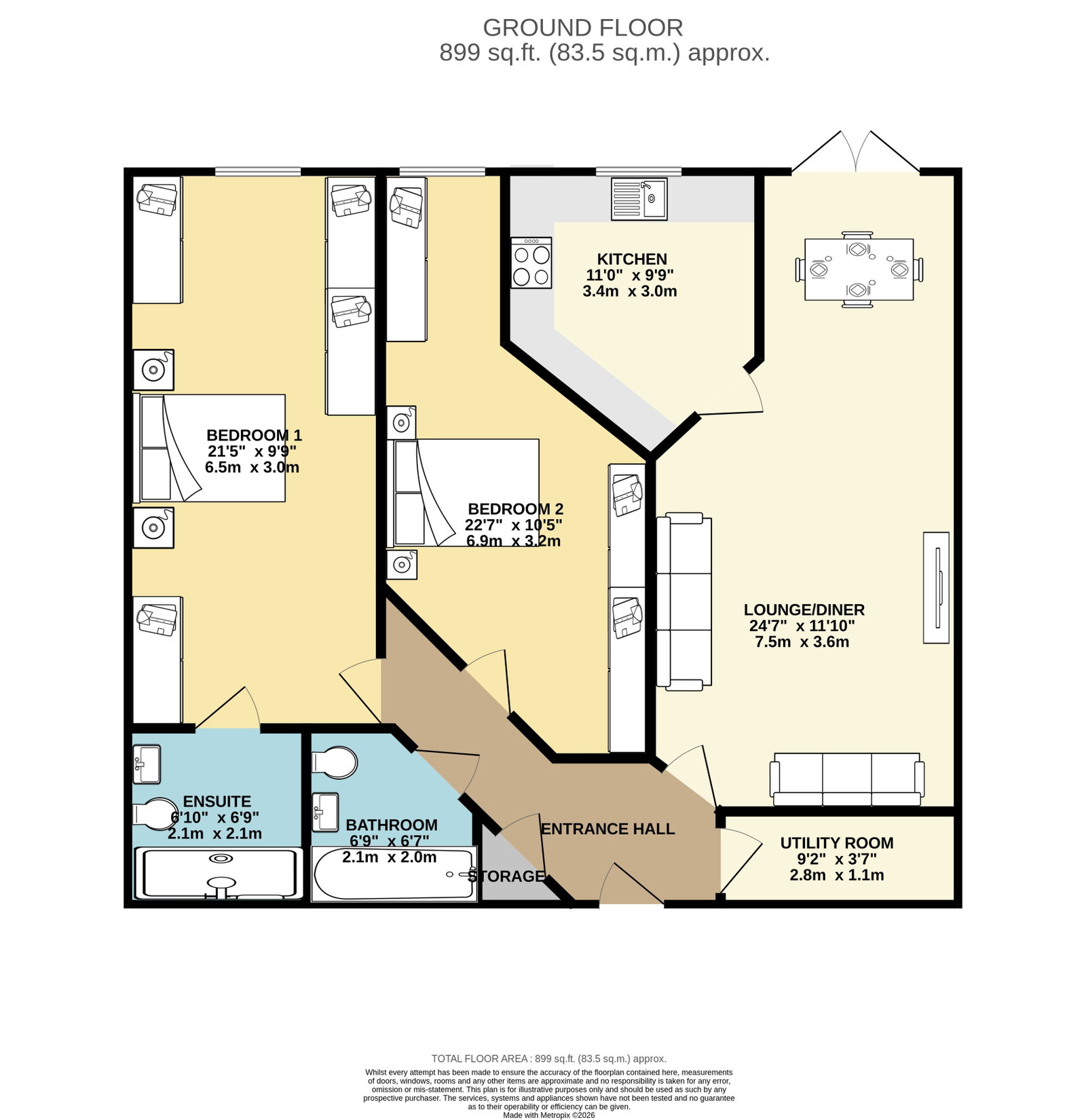 Adlington House, 27,Flat 5, Nelstrop Road, Stockport floorplan
