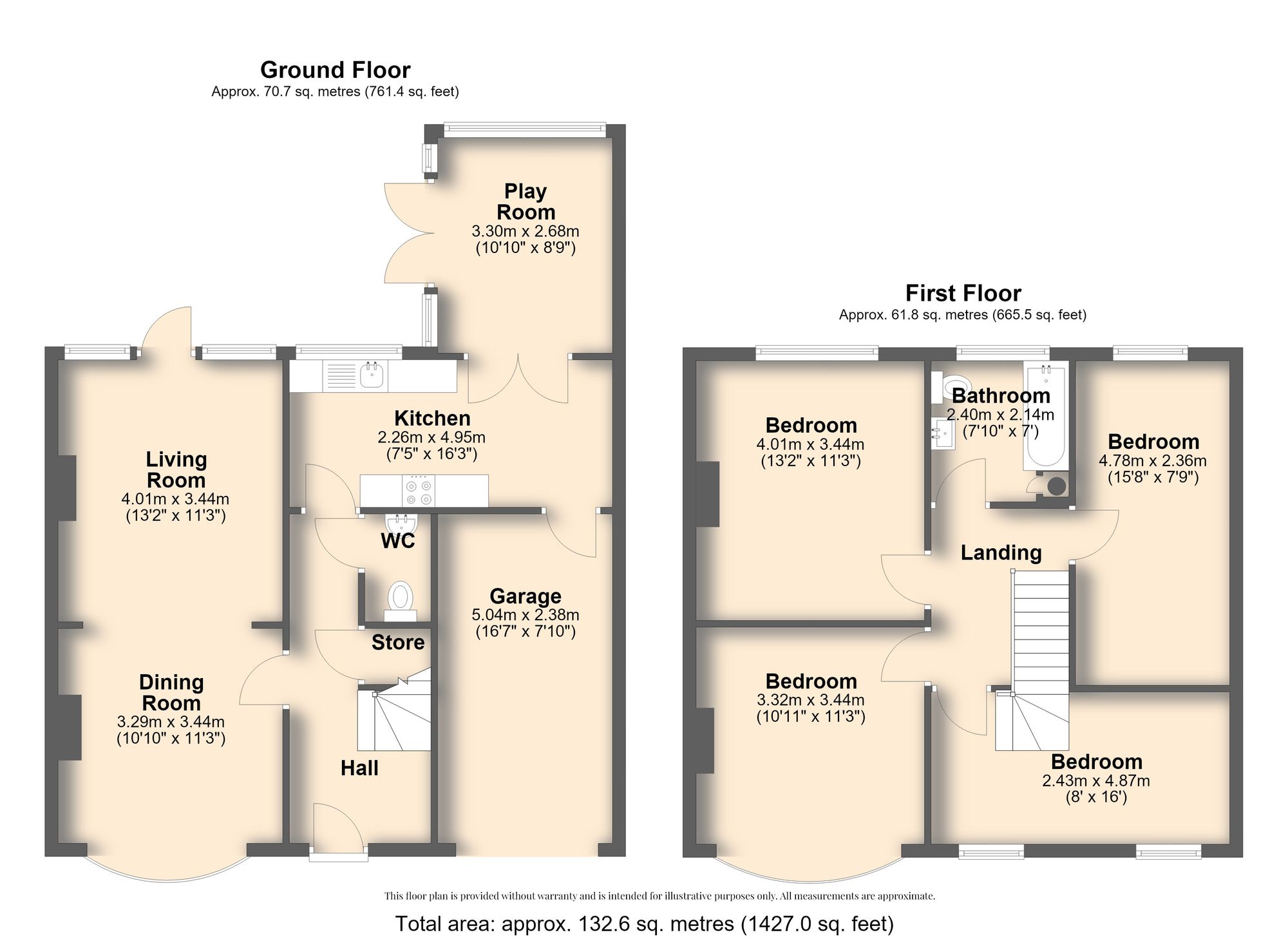 34 Whirlow Grove, Sheffield floorplan