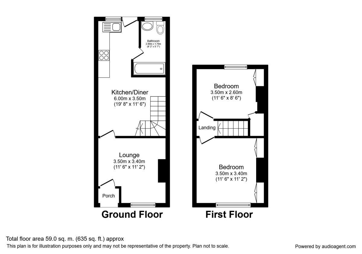 2 Bedrooms  to rent in Hampson Street, Sale M33