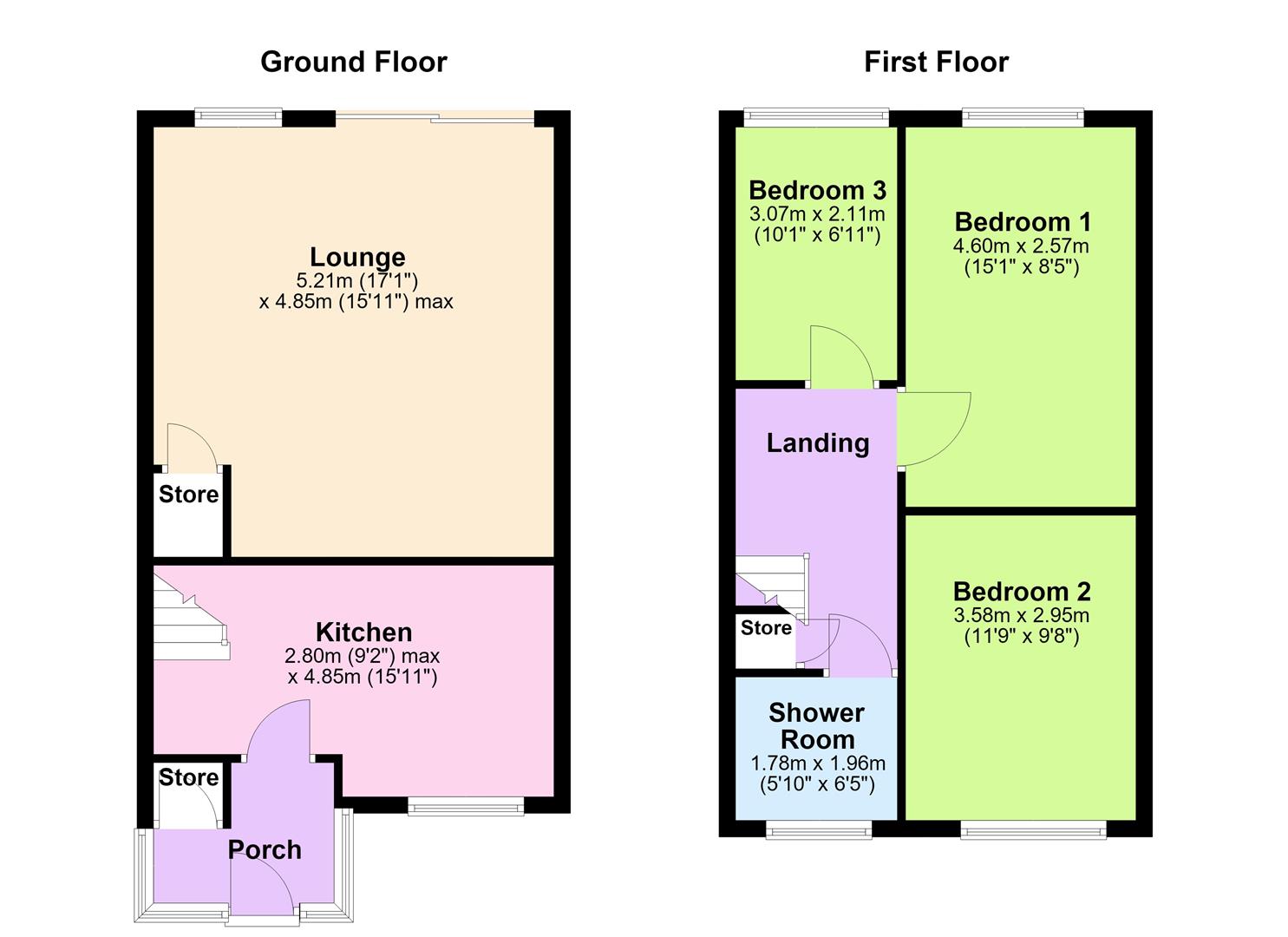 16, Glendale Drive, Birmingham floorplan