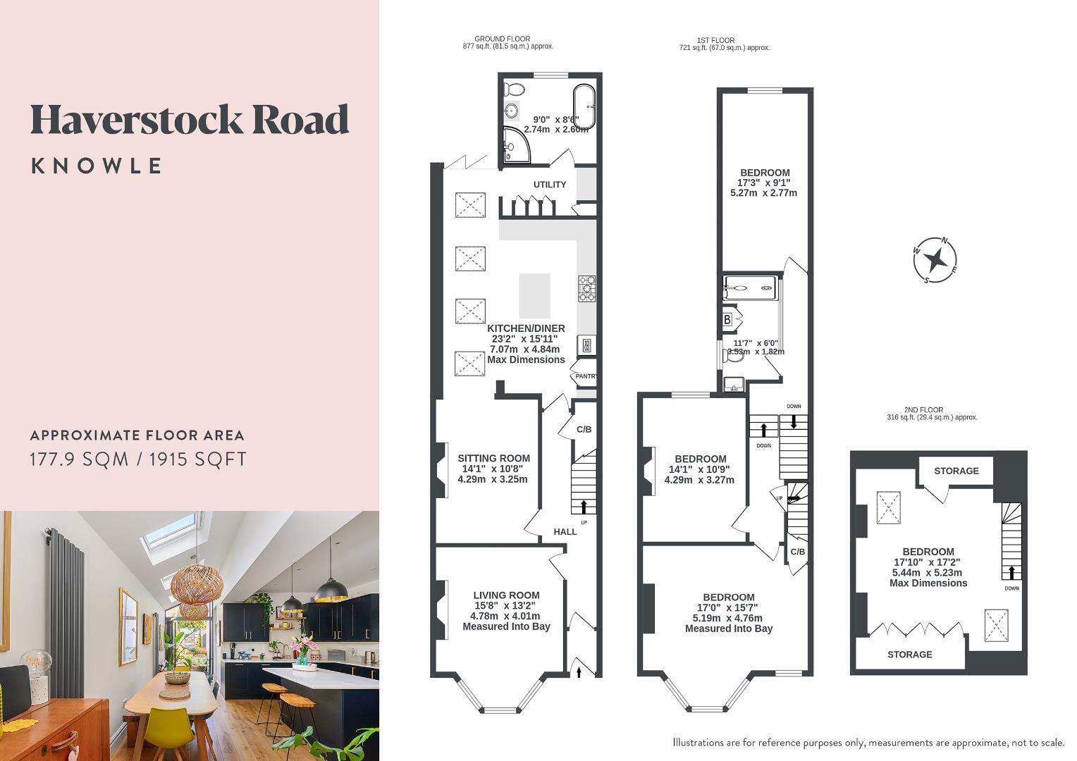 Haverstock Road, Bristol floorplan