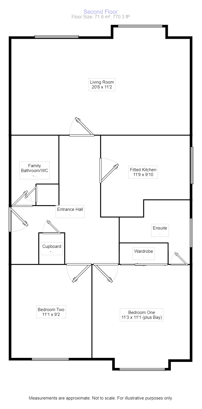 76, Royal Sovereign View, East Sussex floorplan