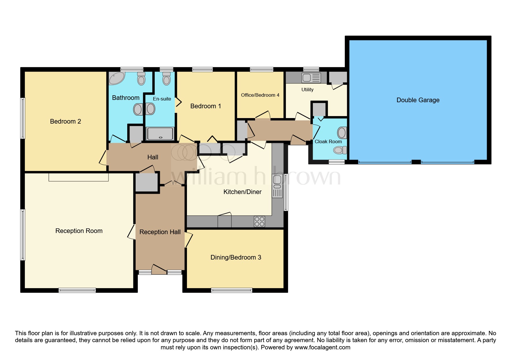 Stansfield, 378, Wisbech Road, March floorplan
