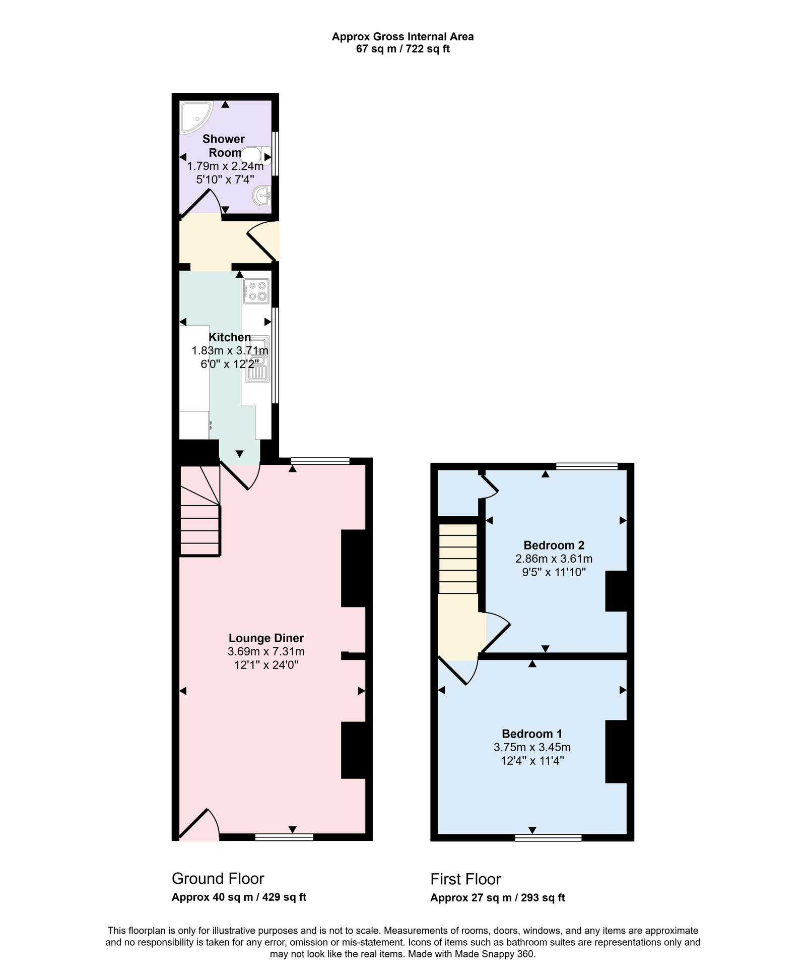 229, Frizington Road, Frizington floorplan