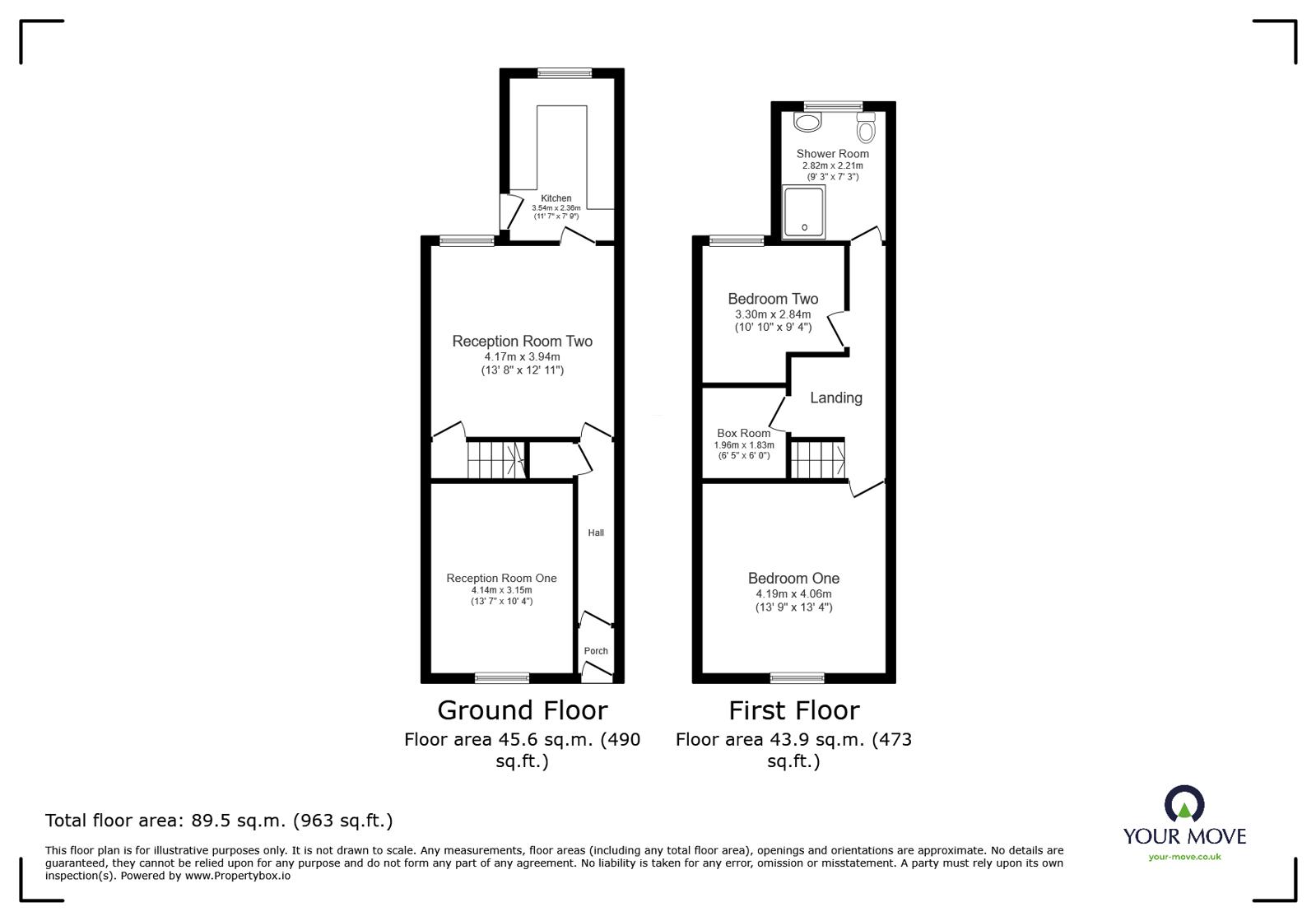 145, Wensley Road, Lancashire floorplan