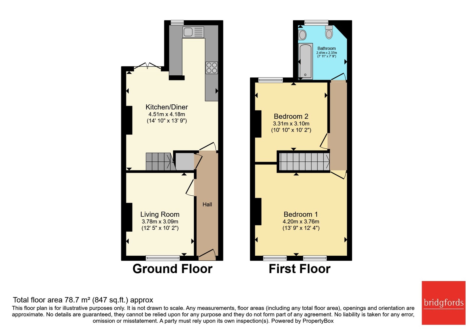 17, St. Georges Road, Greater Manchester floorplan