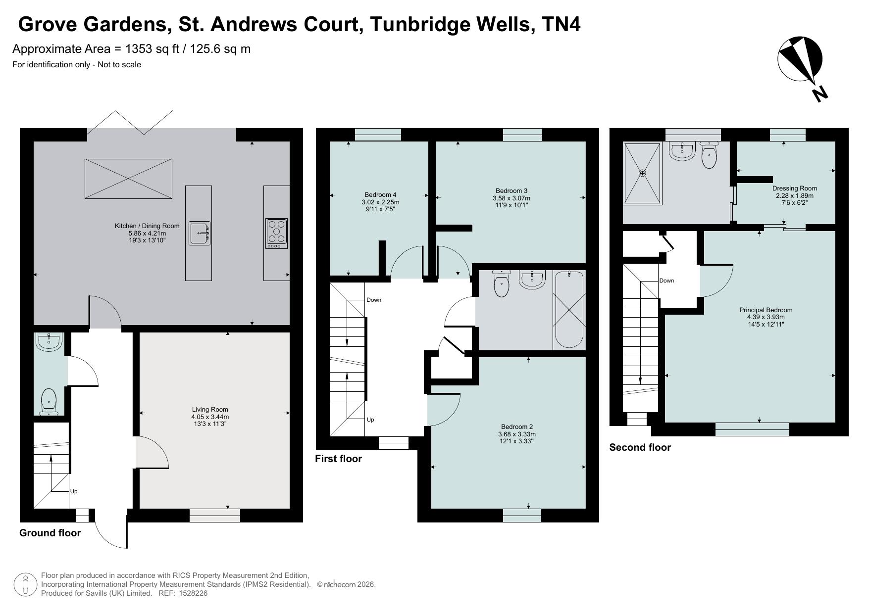 2 Grove Gardens,, St. Andrews Court, Kent floorplan