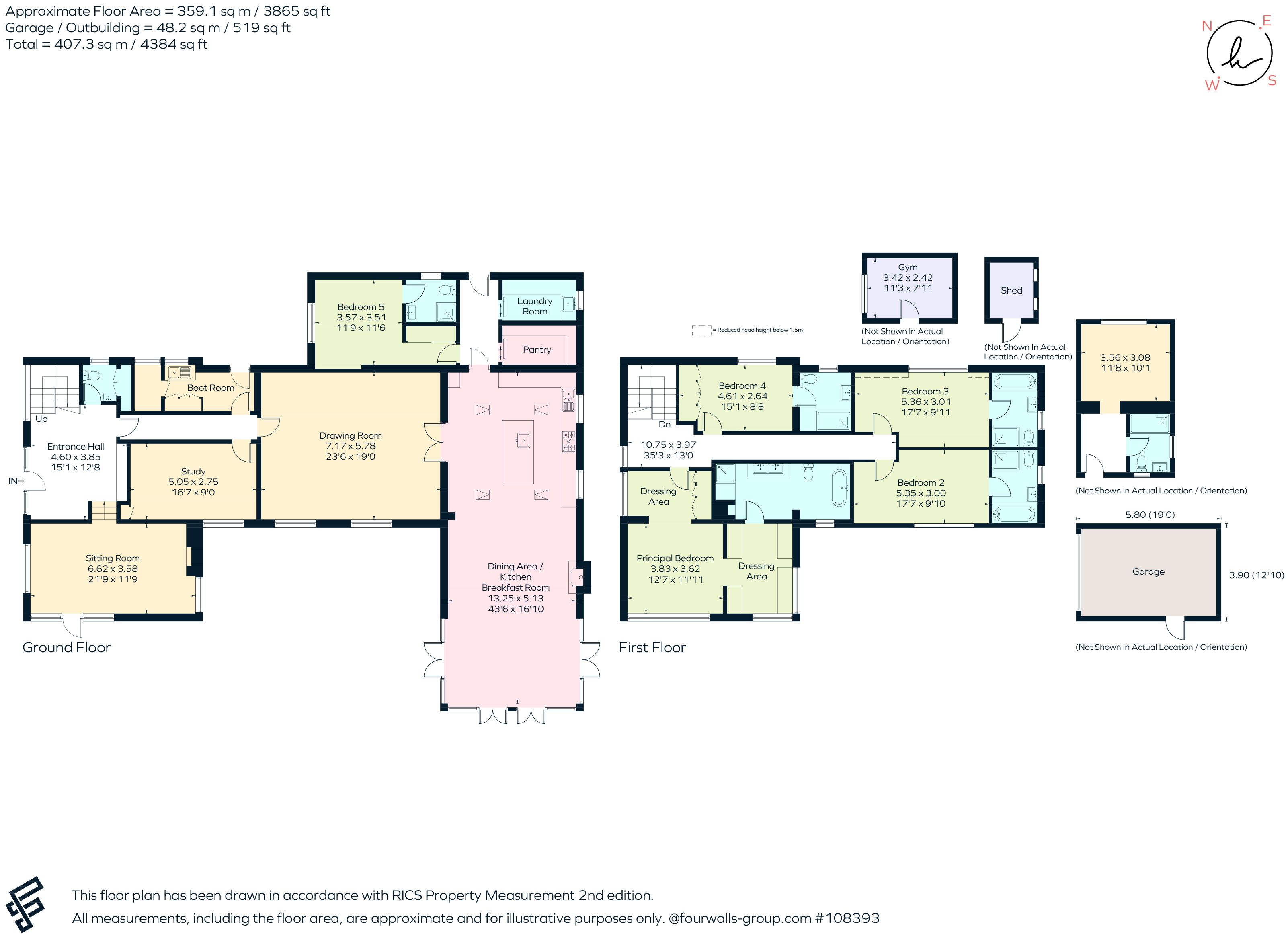 New Ditton, Furze Platt Road, Maidenhead floorplan