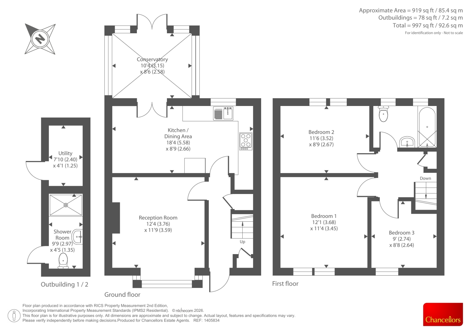 59, Cherwell Avenue, Kidlington floorplan