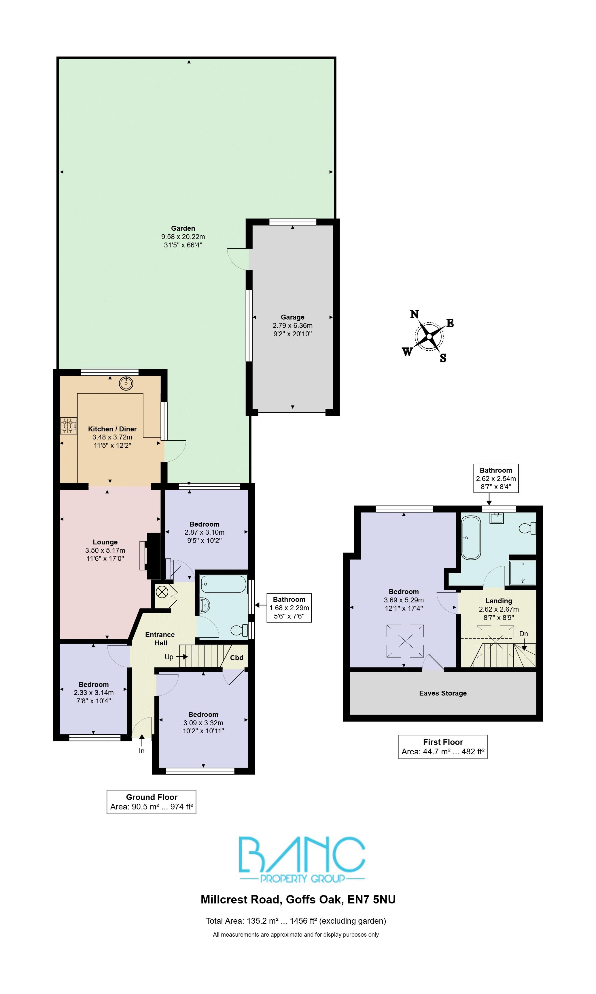 71, Millcrest Road, Goffs Oak floorplan