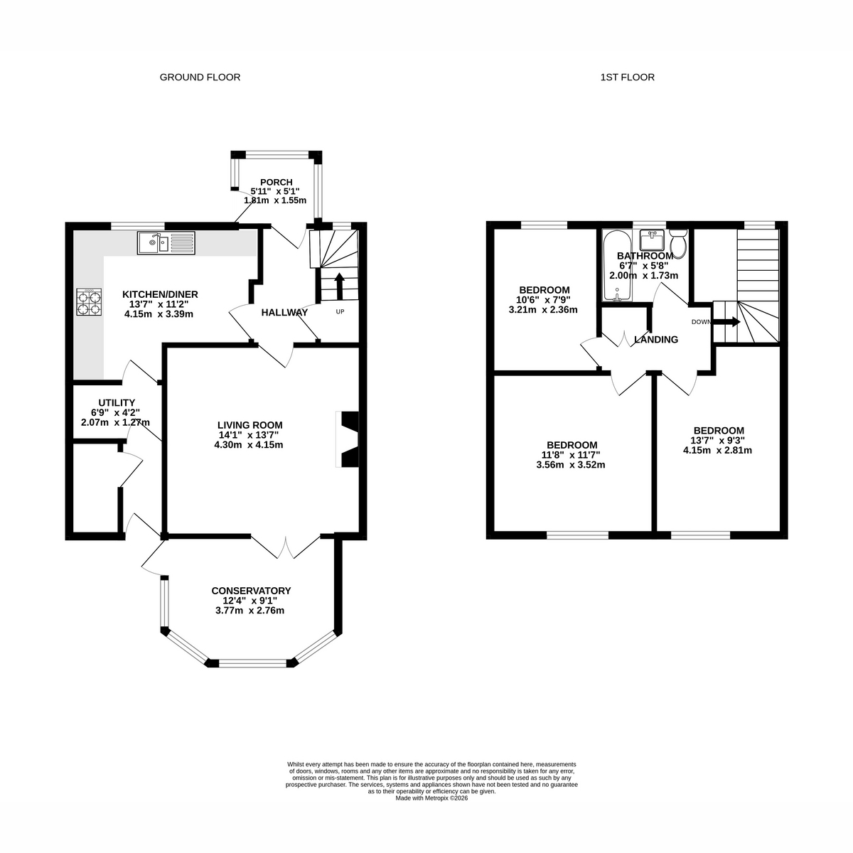 8, Logie Place, Dingwall floorplan