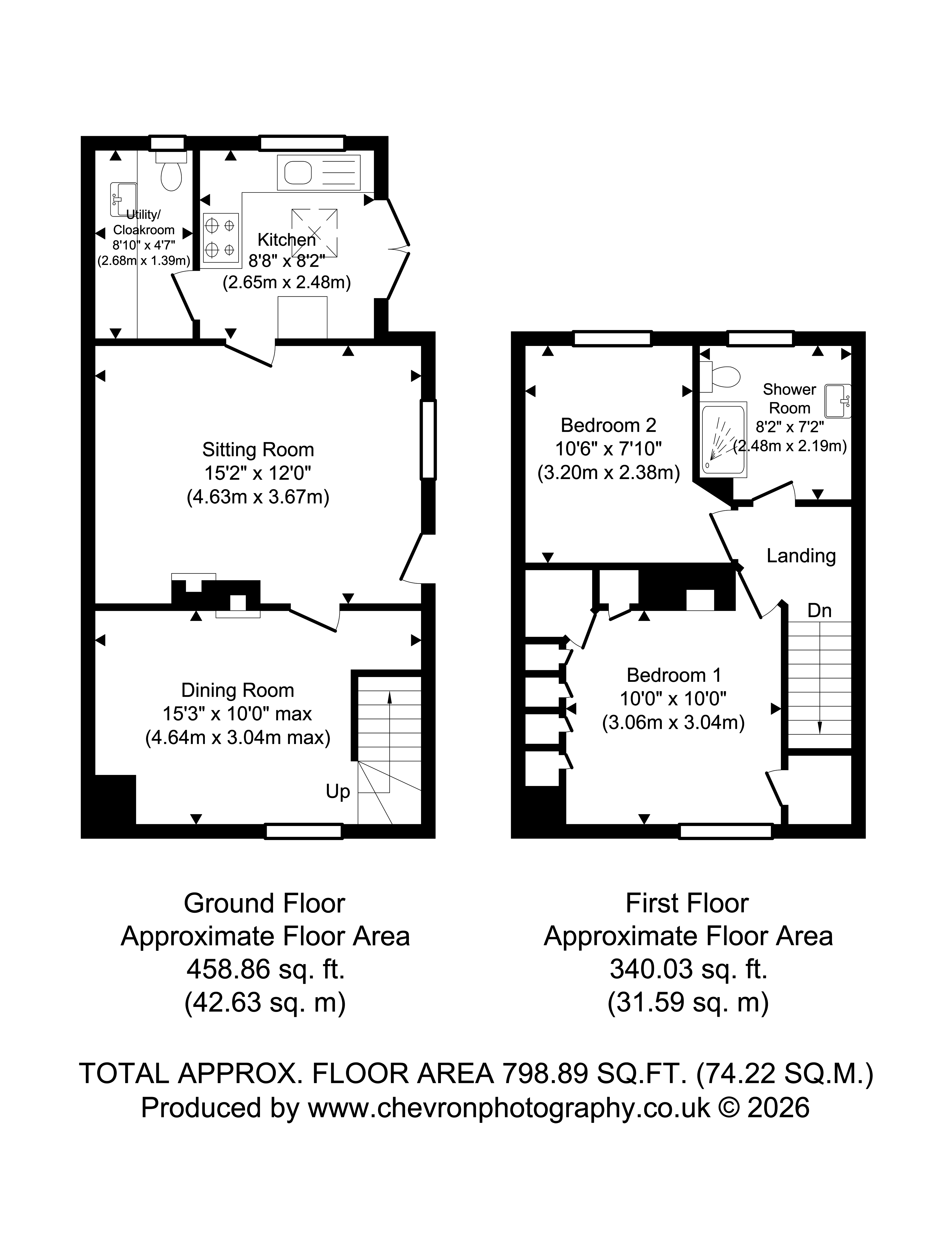 6, Hall Road, Sudbury floorplan