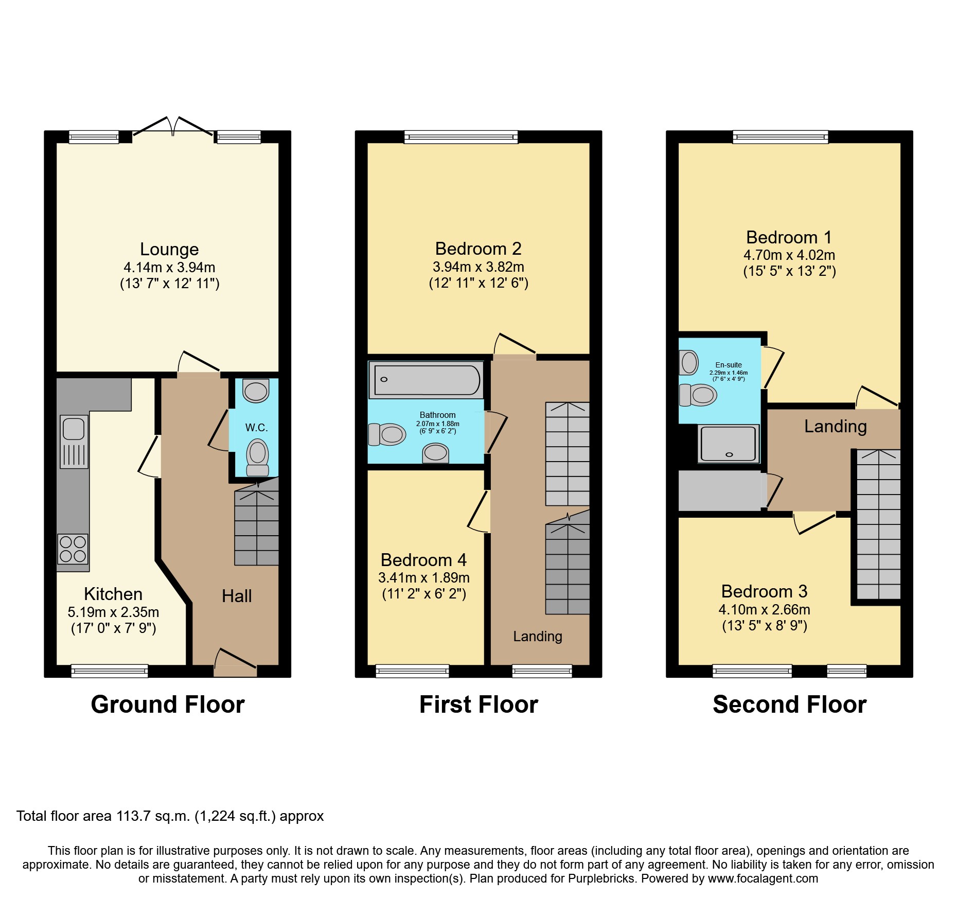2, Tamworth Road, Waterlooville floorplan