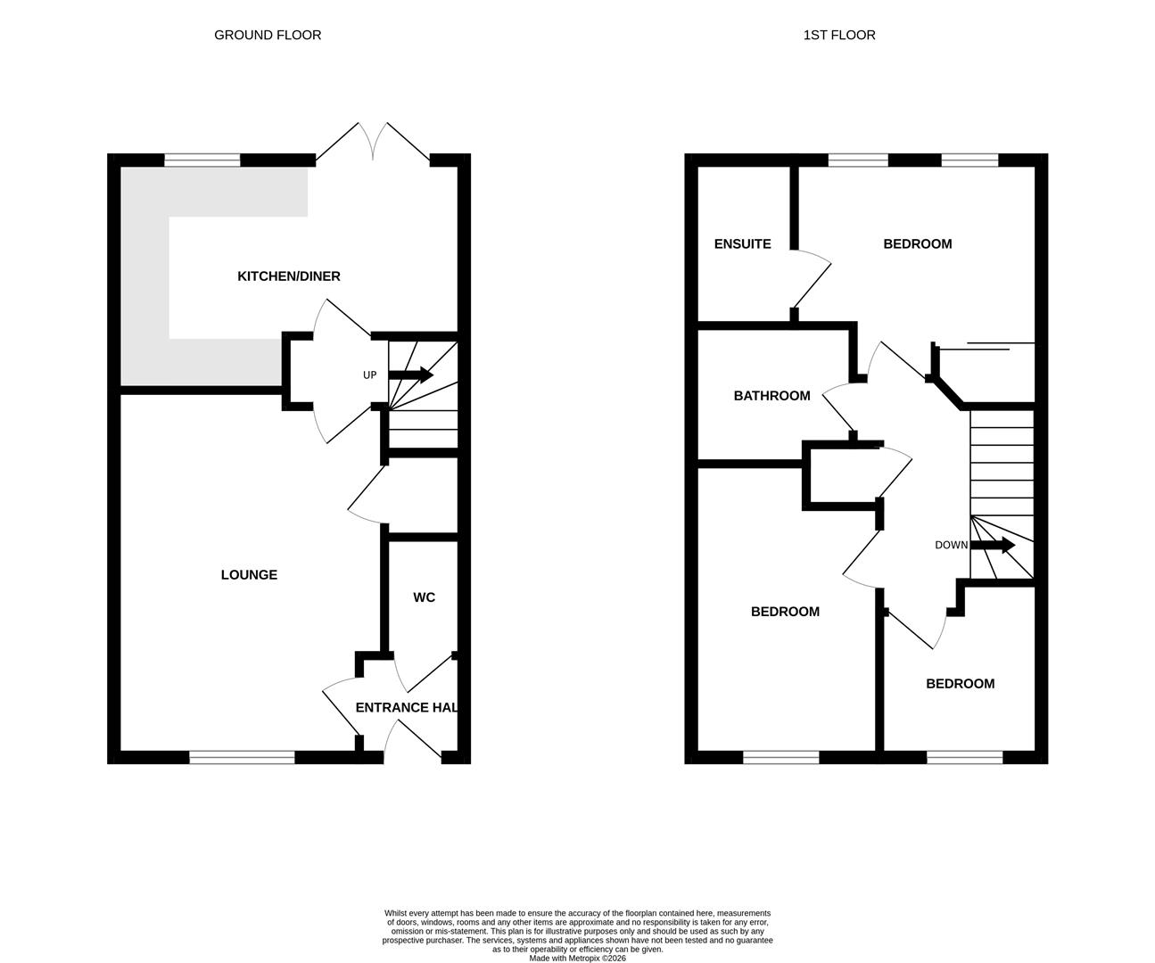 40, Chestnut Drive, Norwich floorplan