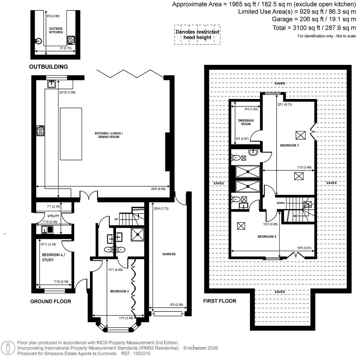 Greycrest House, 11, Stoke Road, Walton-On-Thames floorplan
