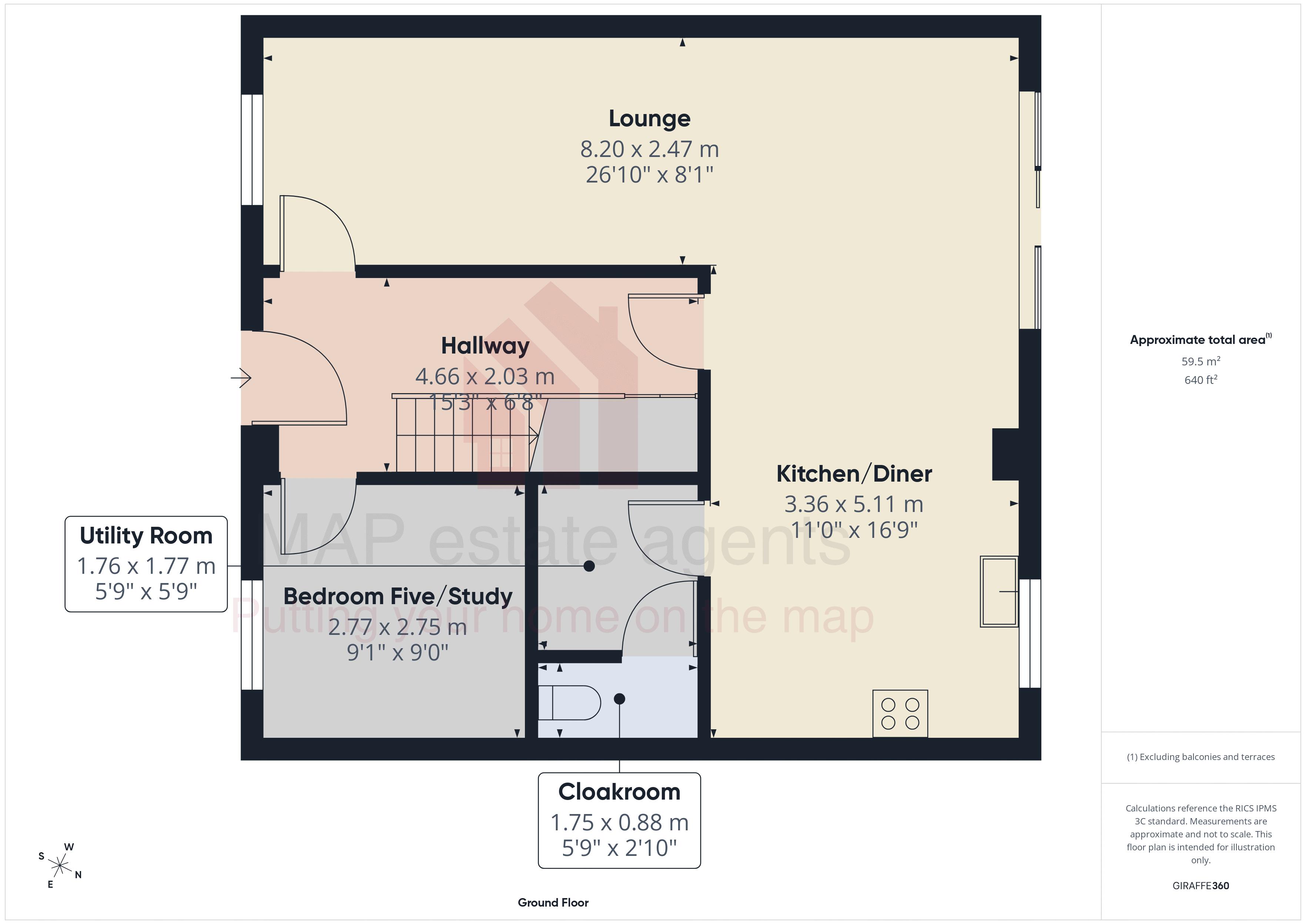 Treleaver, Tolcarne, Redruth floorplan