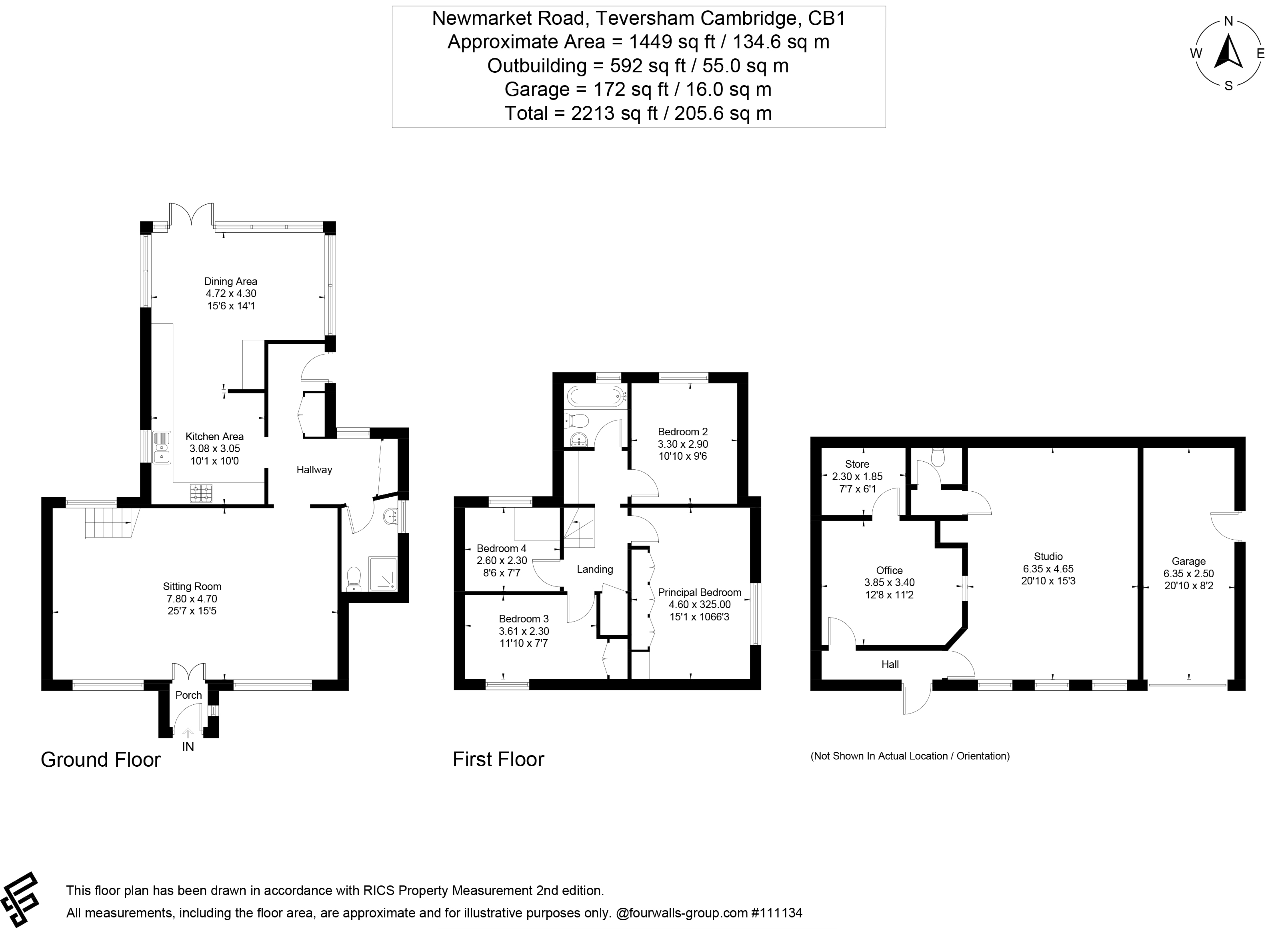 2 Quy Waters,, Newmarket Road, Cambridge floorplan