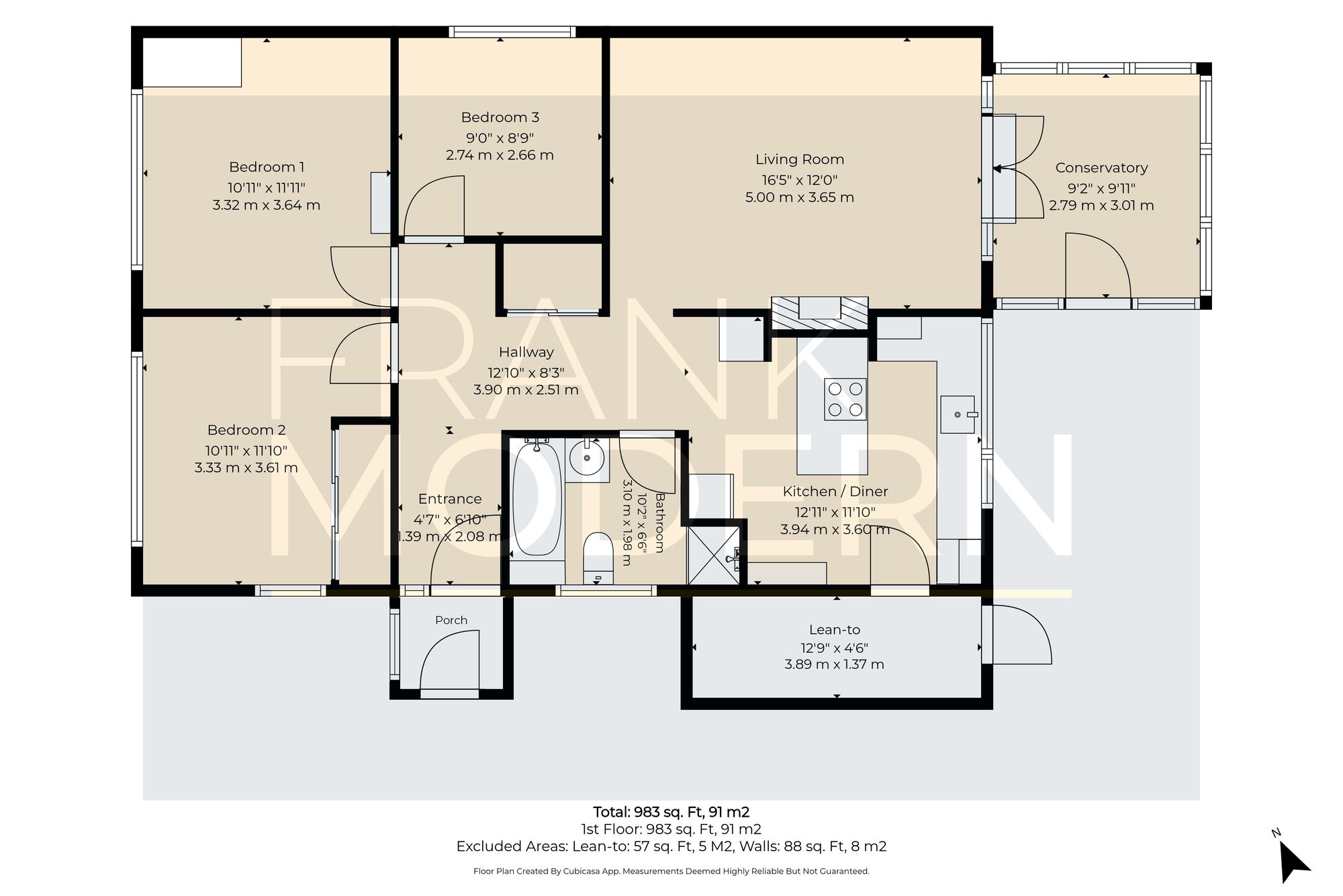 8 Church Road, Huntingdon floorplan