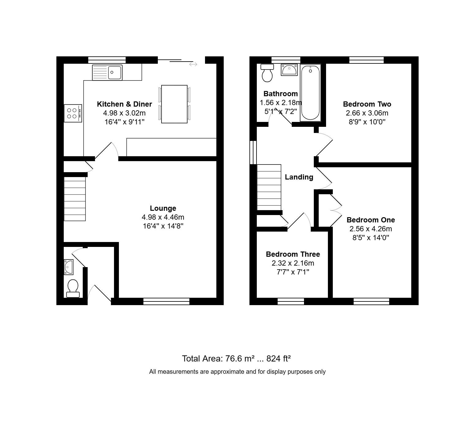 1, Old Post Road, Melton Constable floorplan