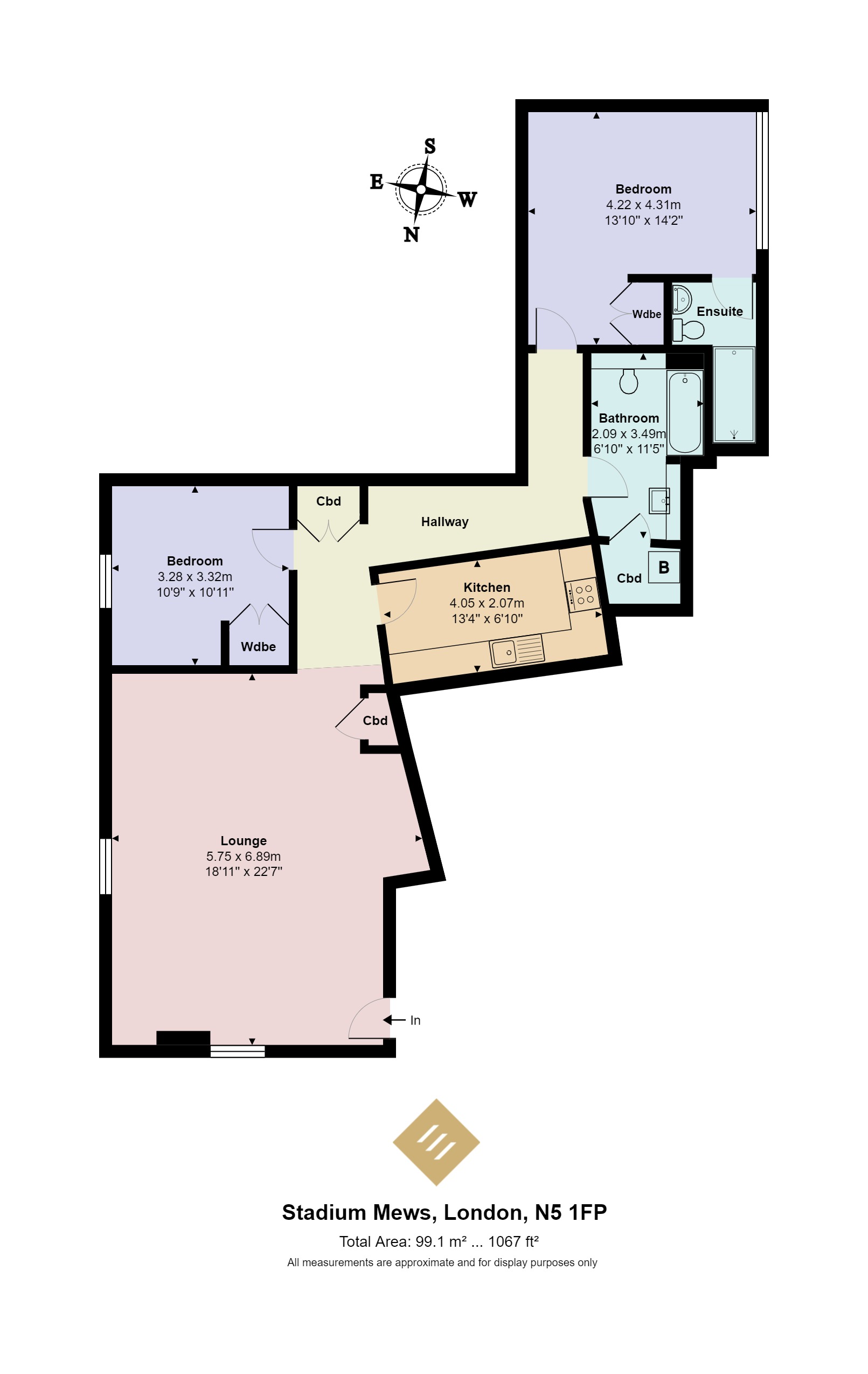 22 Stadium Mews,, Highbury Stadium Mews, London floorplan