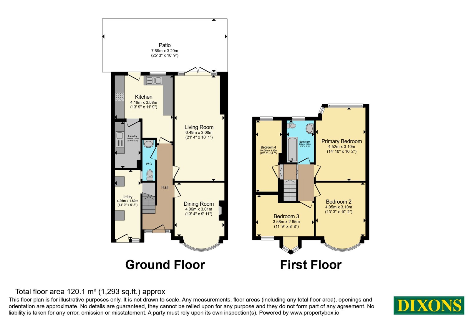 54, West Park Avenue, West Midlands floorplan