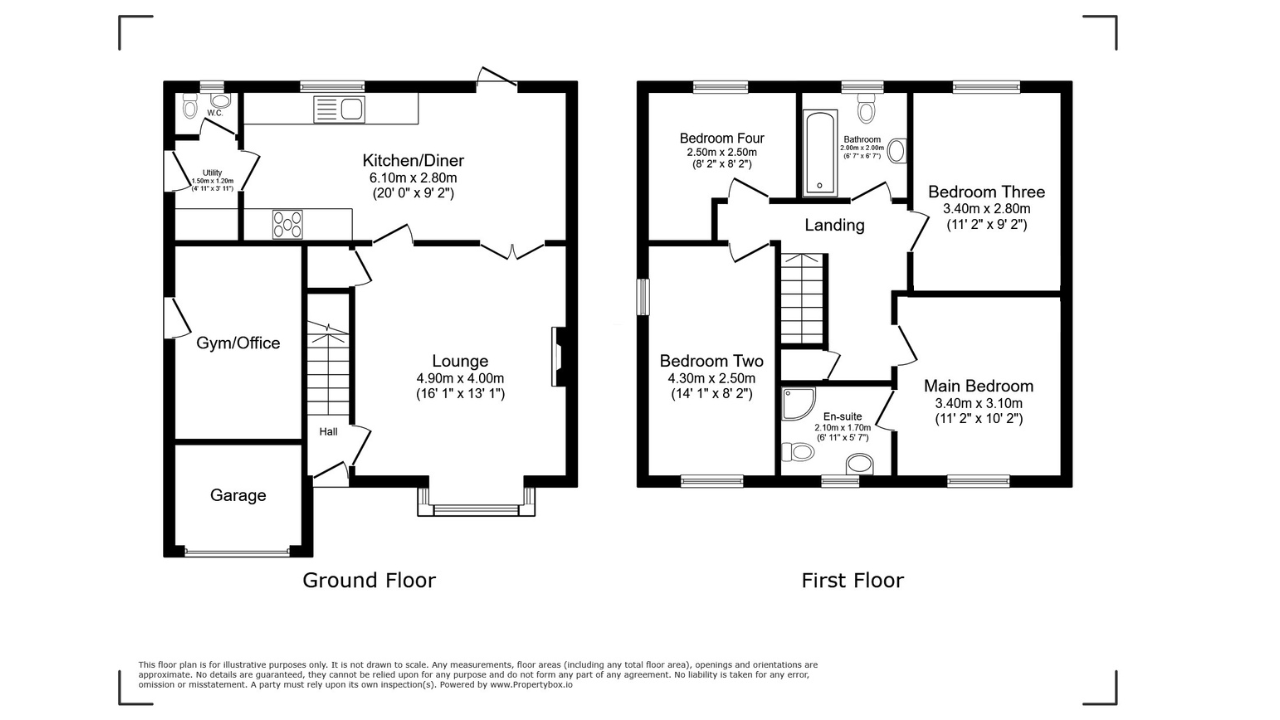 7, Thorpe Downs Road, Swadlincote floorplan