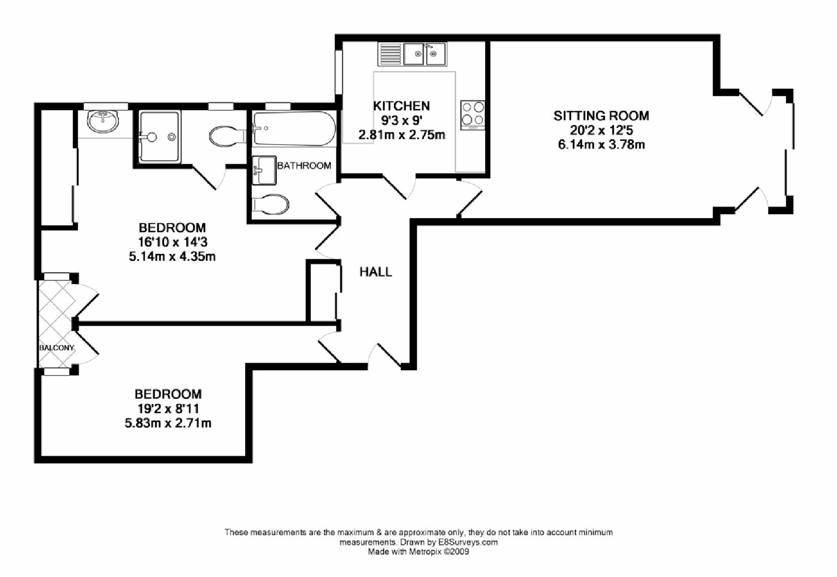 2 Bedrooms Flat to rent in Woodstock Road, Oxford OX2