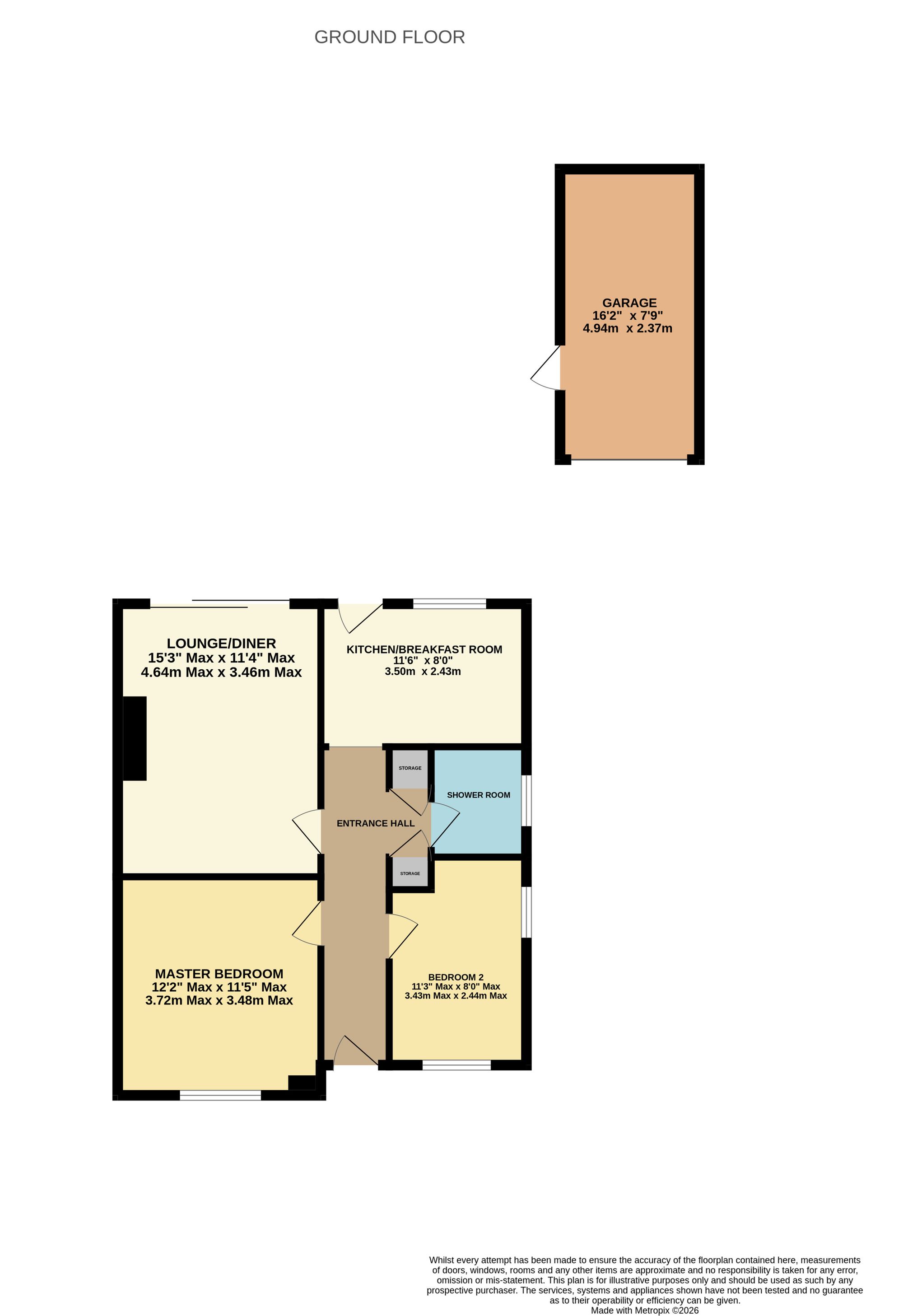 6 Walsingham Gardens, Southampton floorplan