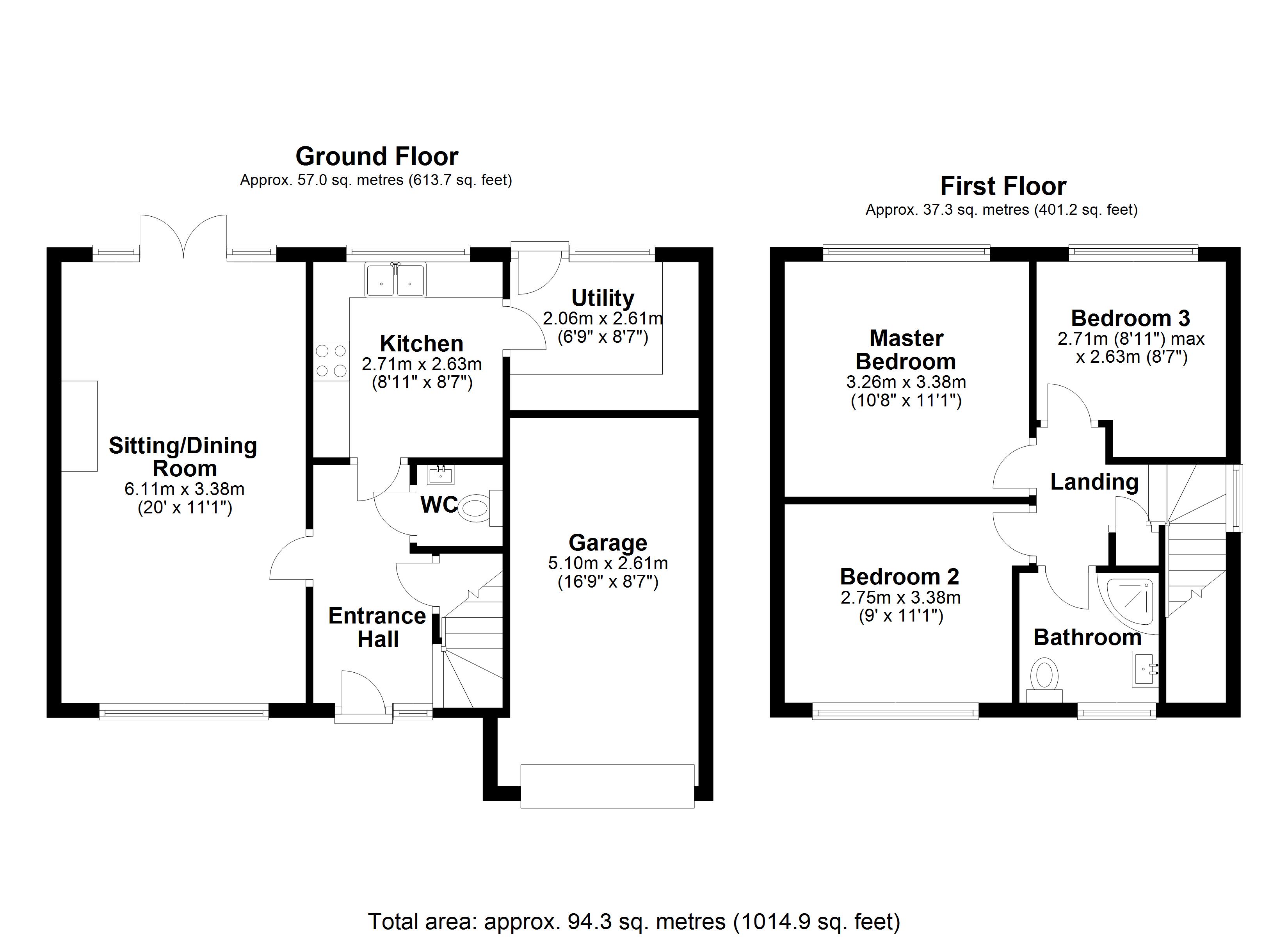 3 Bedrooms Detached house for sale in Butts Road, Faringdon, Oxfordshire SN7