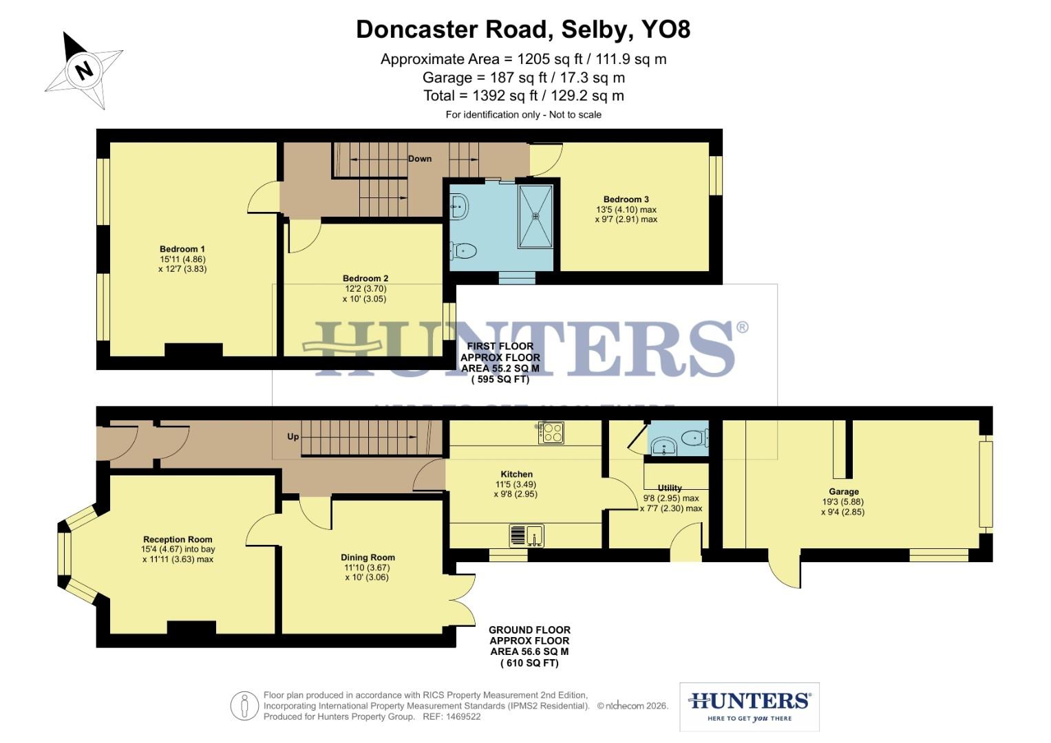 37, Doncaster Road, Selby floorplan