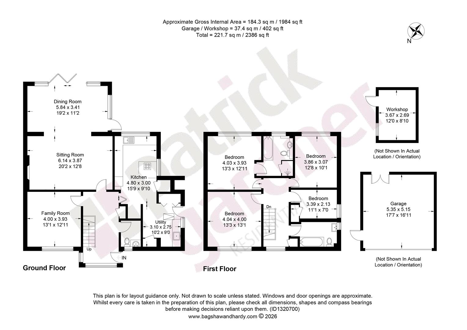 6, Sheephouse Green, Wotton floorplan