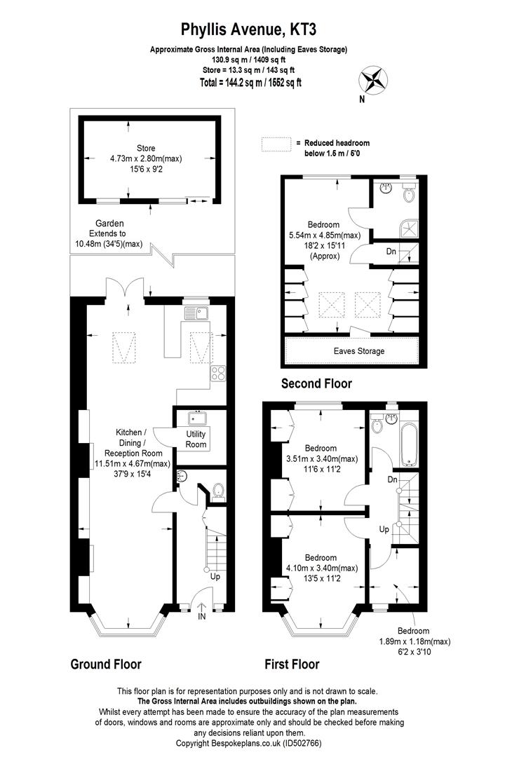 4 Bedrooms  for sale in Phyllis Avenue, New Malden KT3