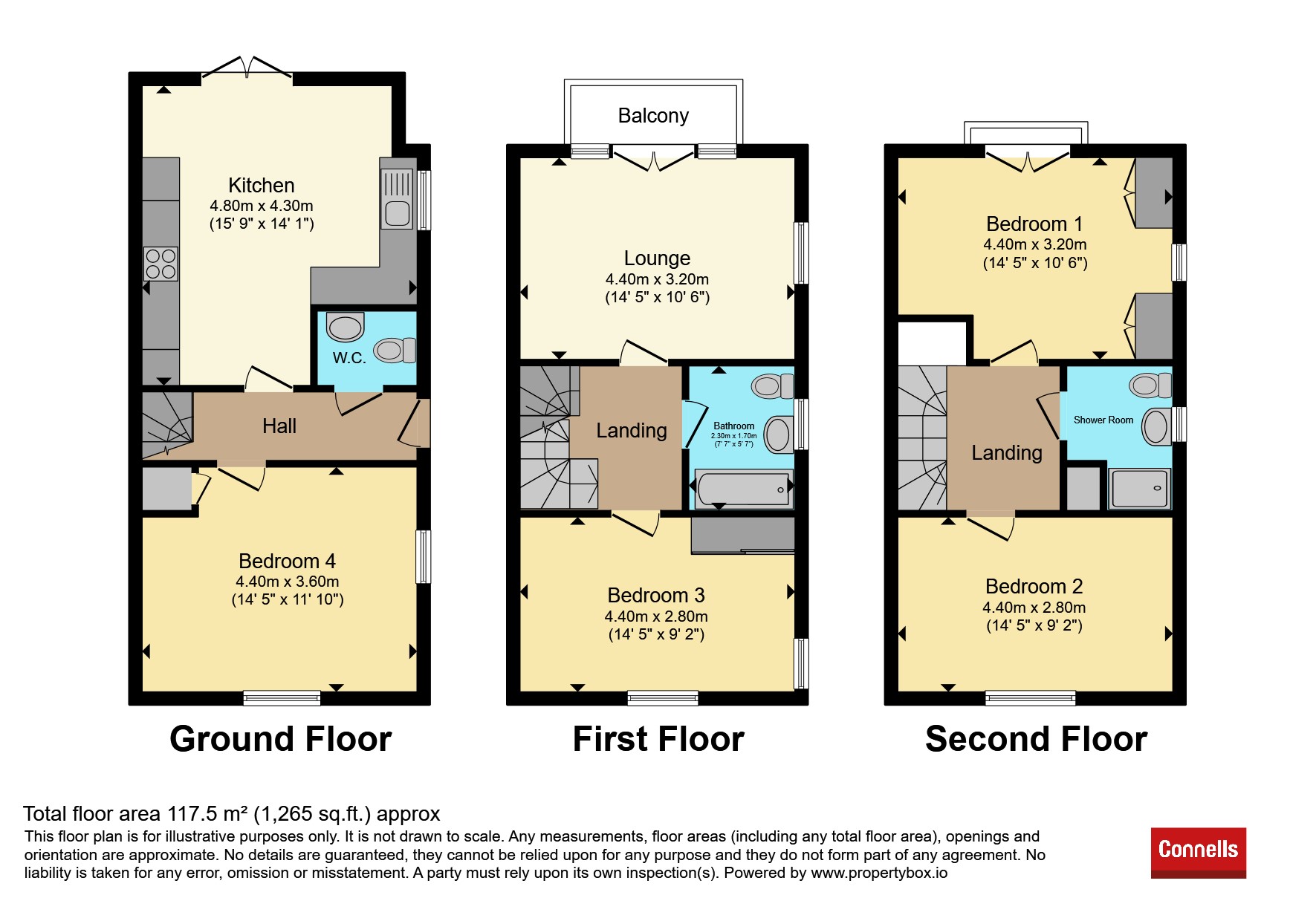 26, Fairway Road, Basingstoke floorplan