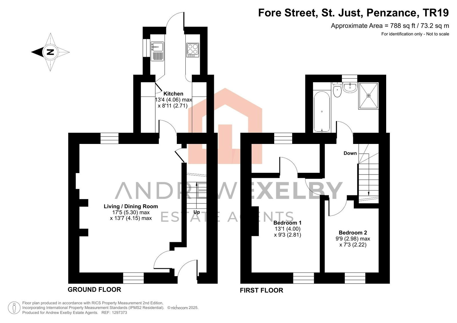 12, Fore Street, St Just floorplan