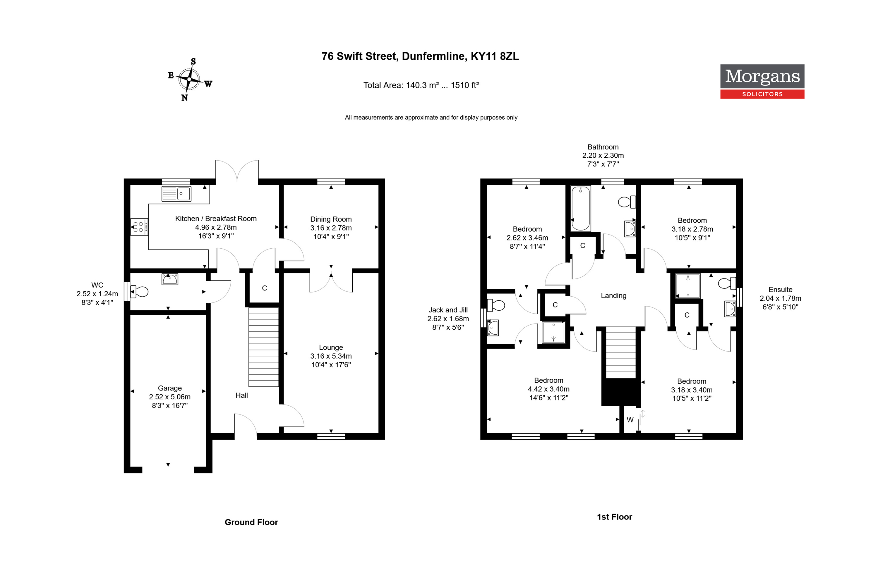 76, Swift Street, Dunfermline floorplan