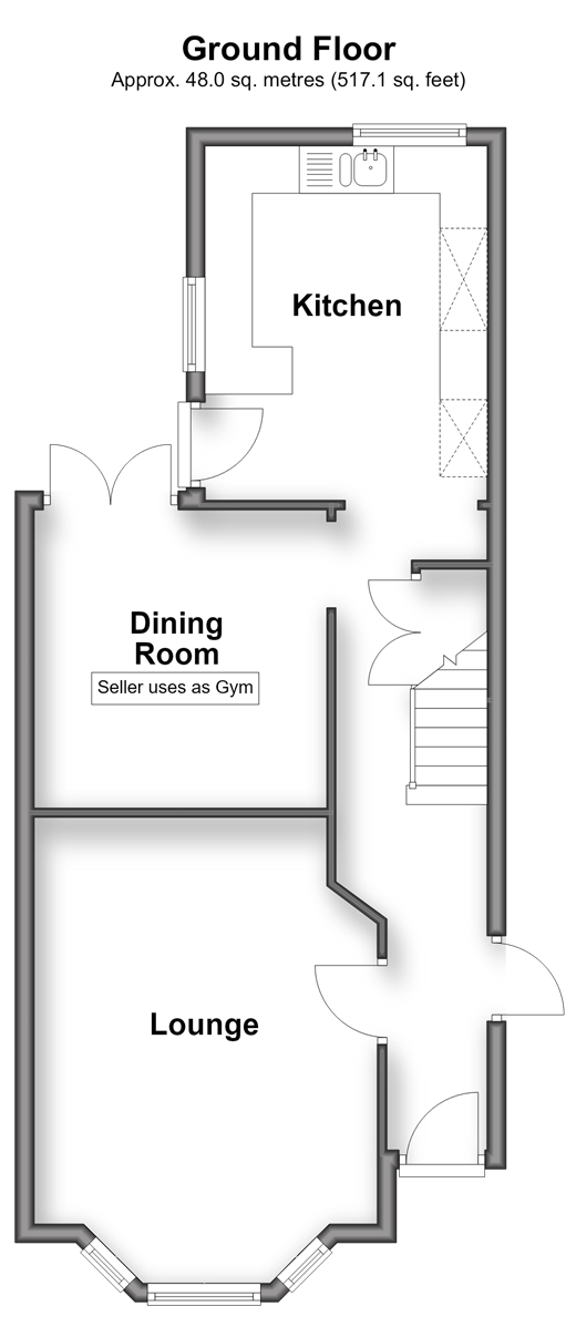Atherley Cross Road, Shanklin floorplan