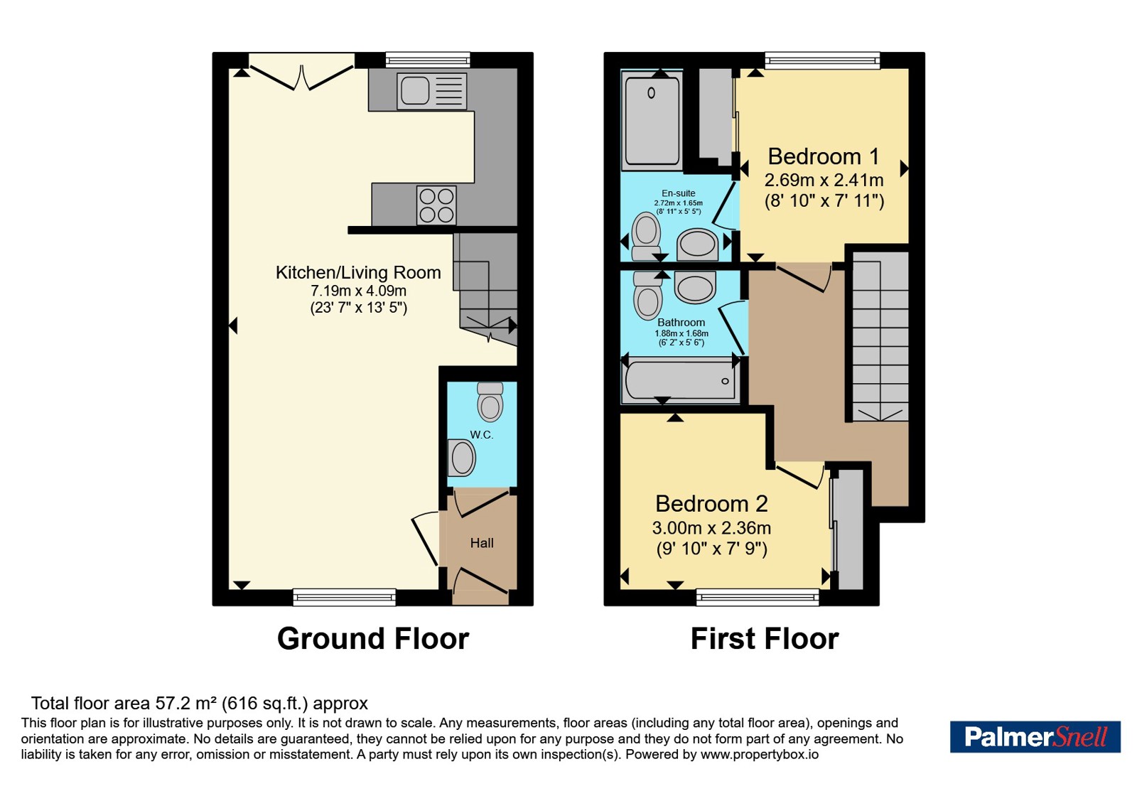 13, Wilson Gardens, Weston-super-Mare floorplan