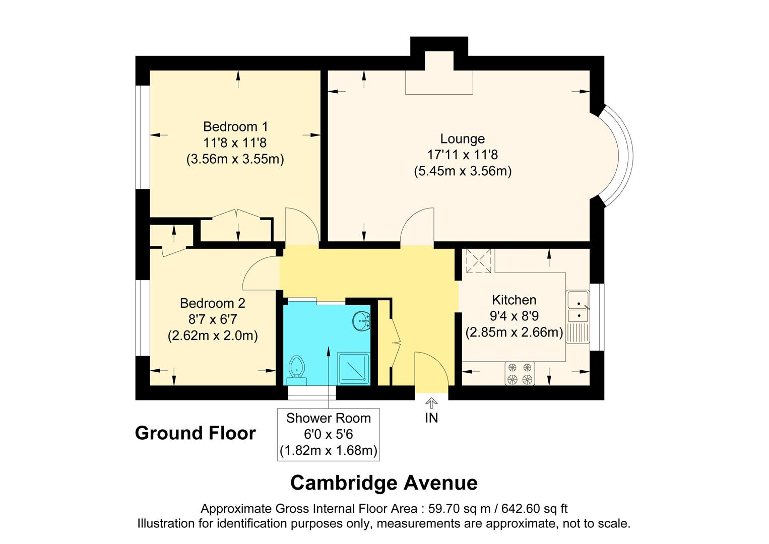 30, Cambridge Avenue, Scunthorpe floorplan