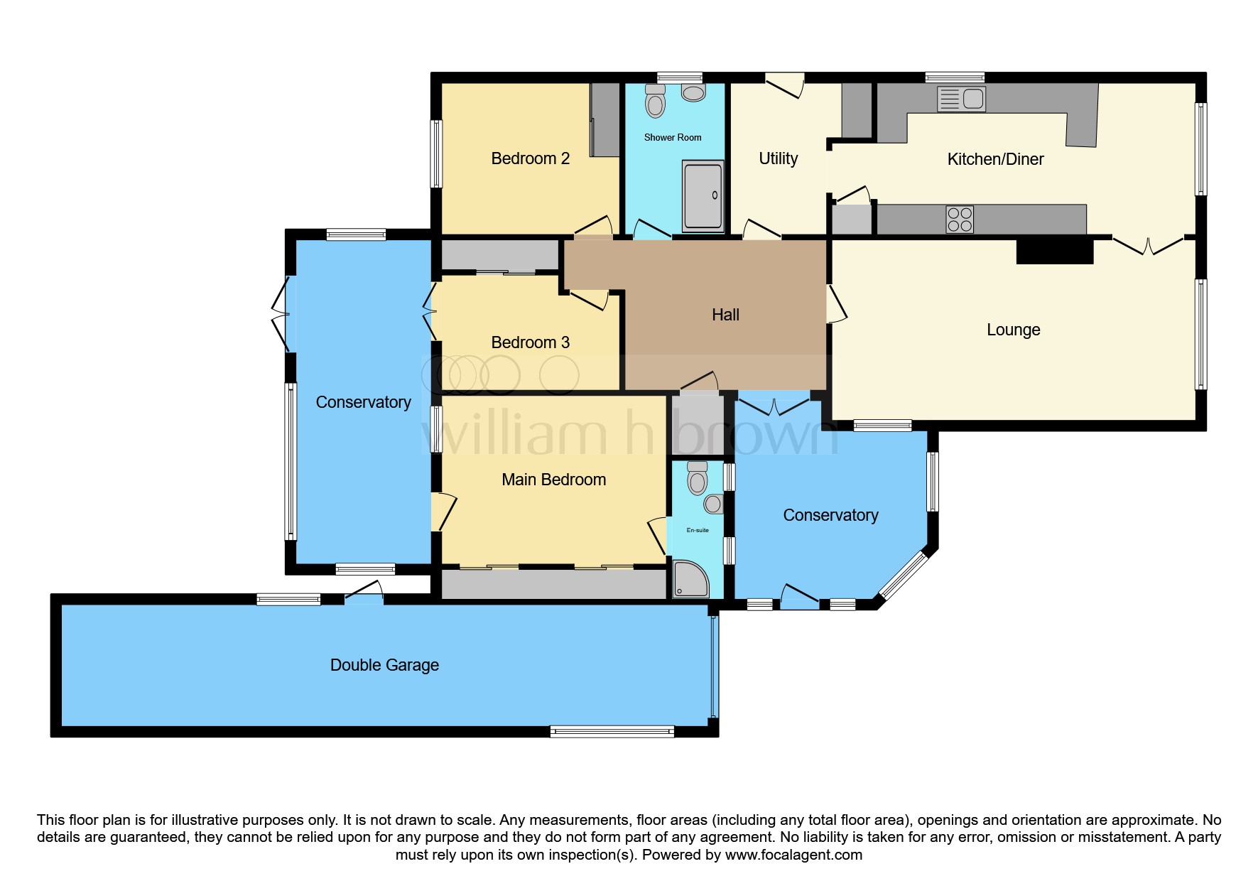 3, Tomlinson Way, Sleaford floorplan