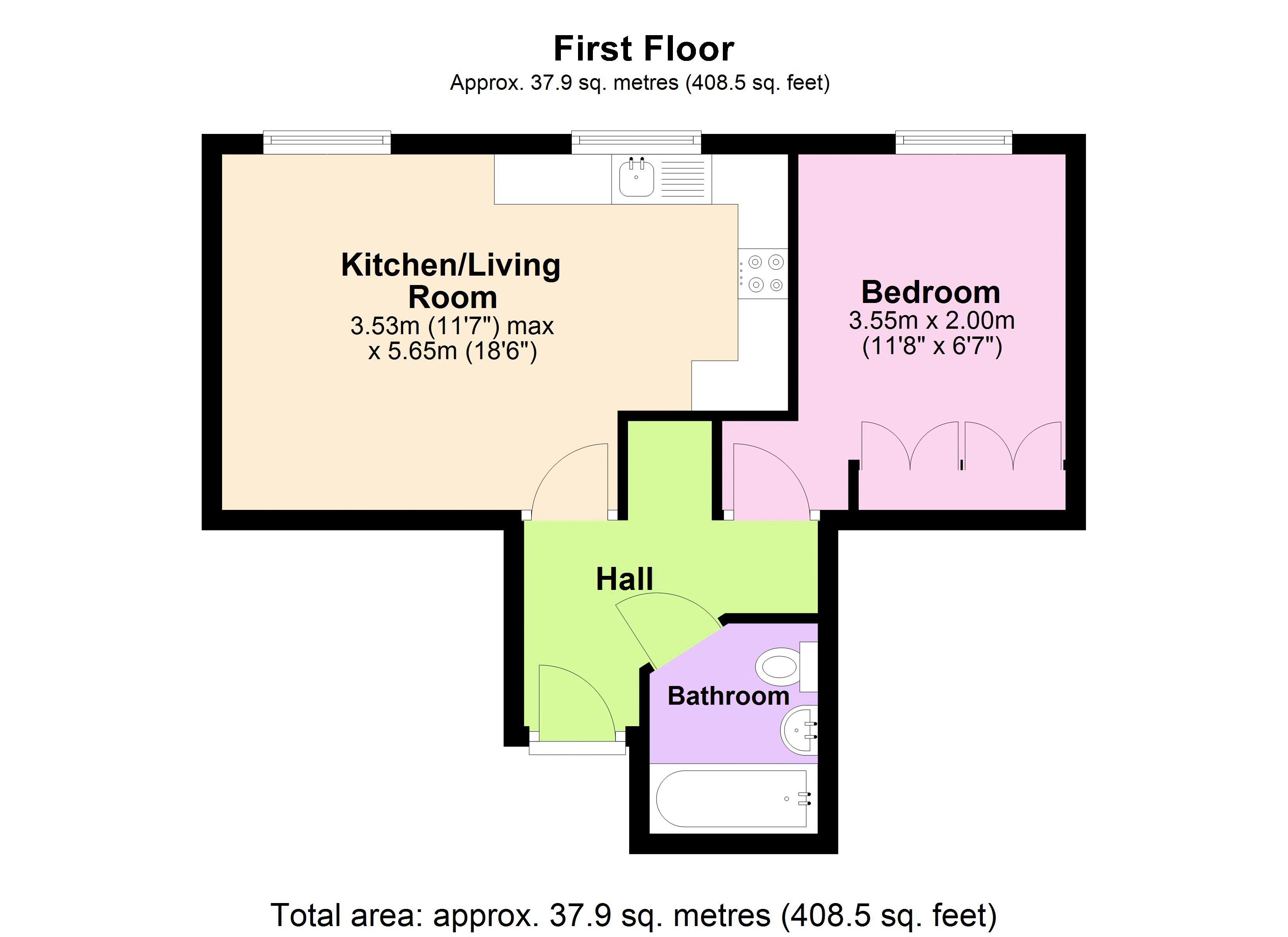 Flat 8, New Road Court, Bradford-On-Avon floorplan
