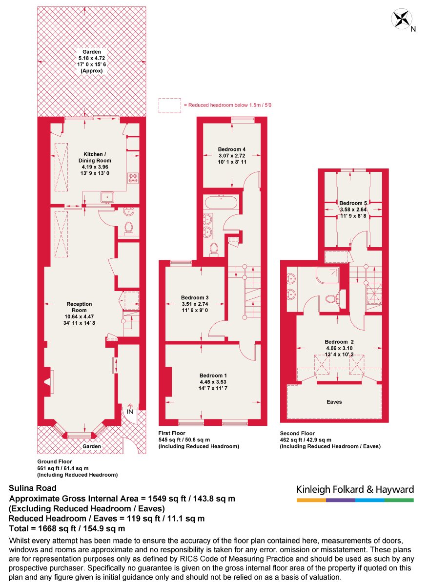 9, Sulina Road, London floorplan