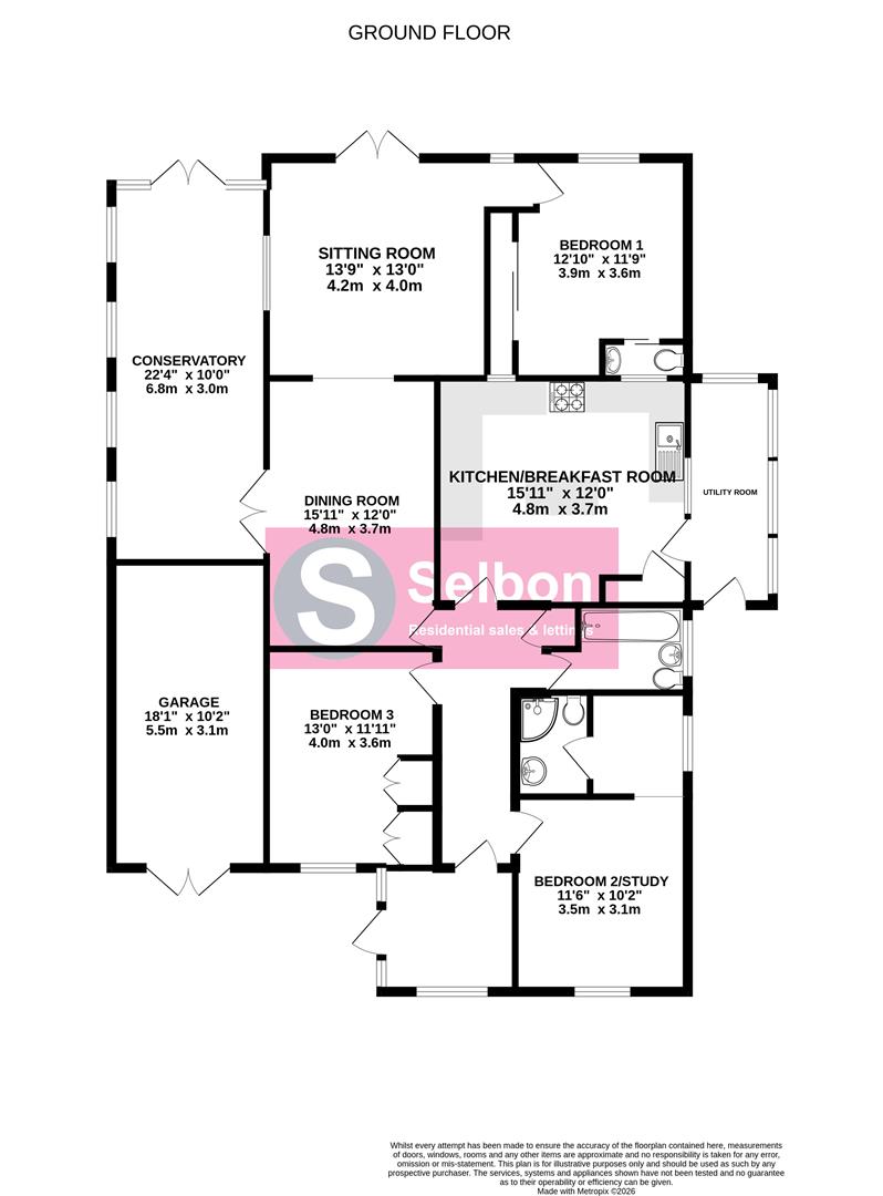 Juras, Paice Lane, Alton floorplan